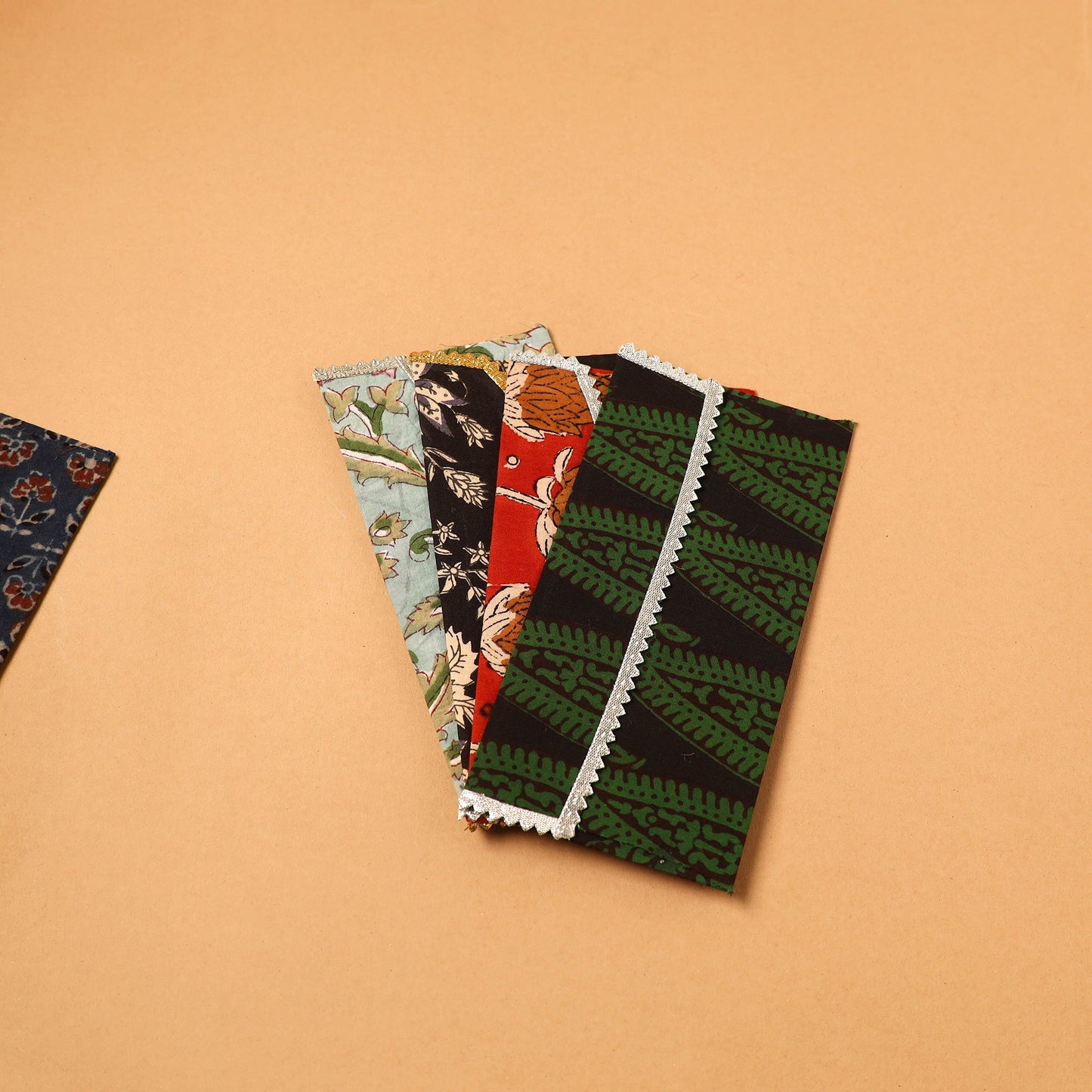 Handmade Fabric Envelope (Assorted Set of 5)