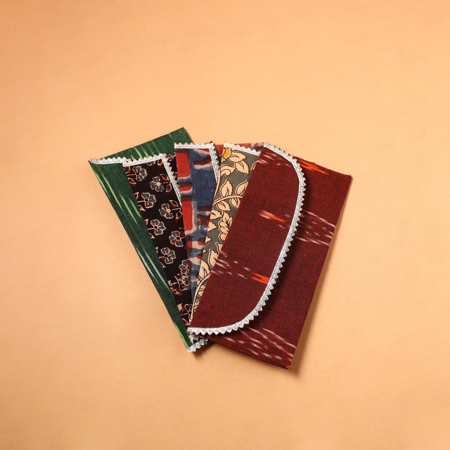 Handmade Fabric Envelope (Assorted Set of 5)