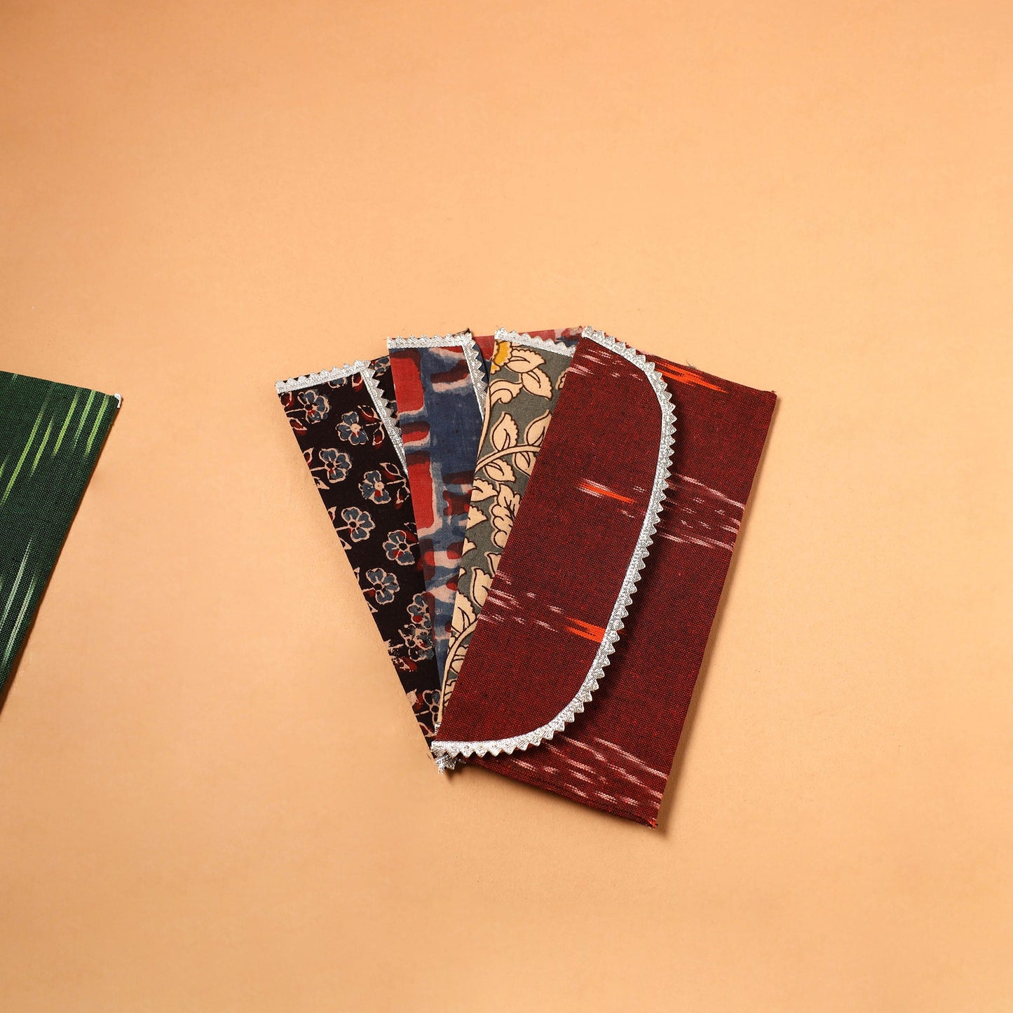 Handmade Fabric Envelope (Assorted Set of 5)