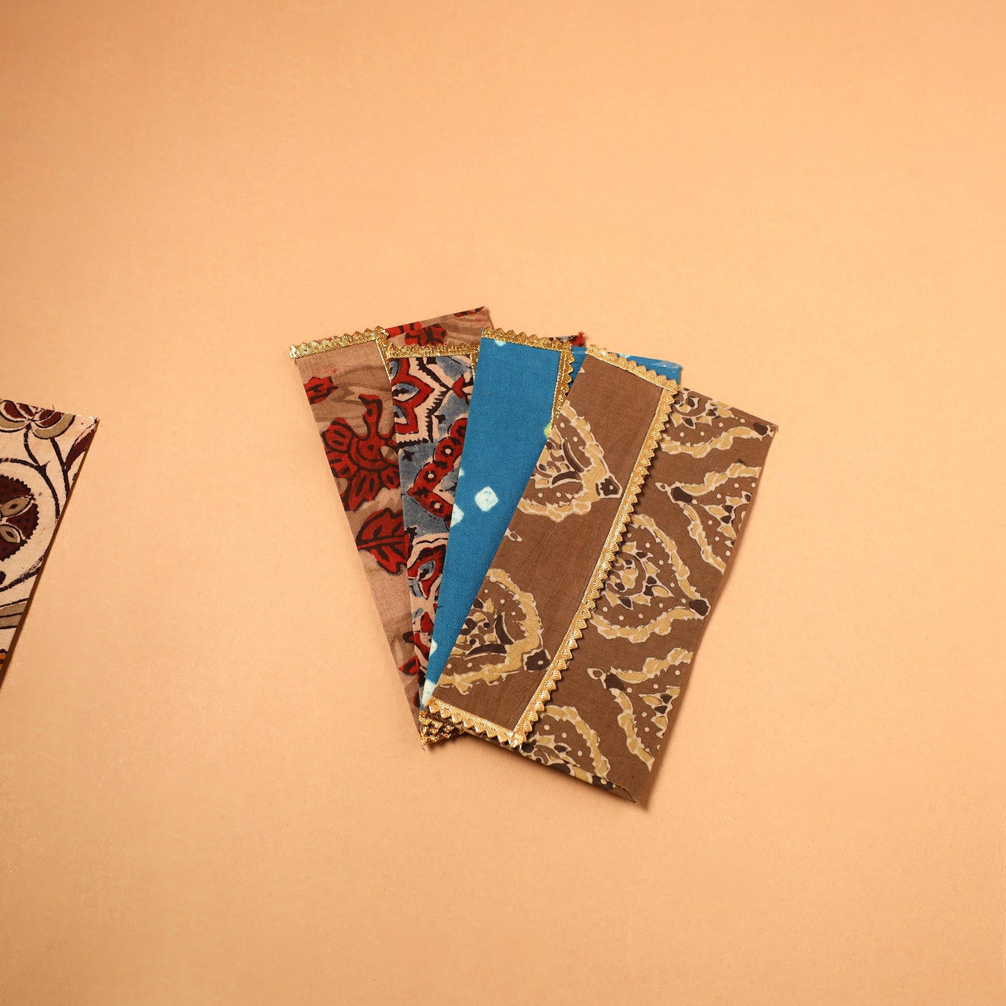 Handmade Fabric Envelope (Assorted Set of 5)