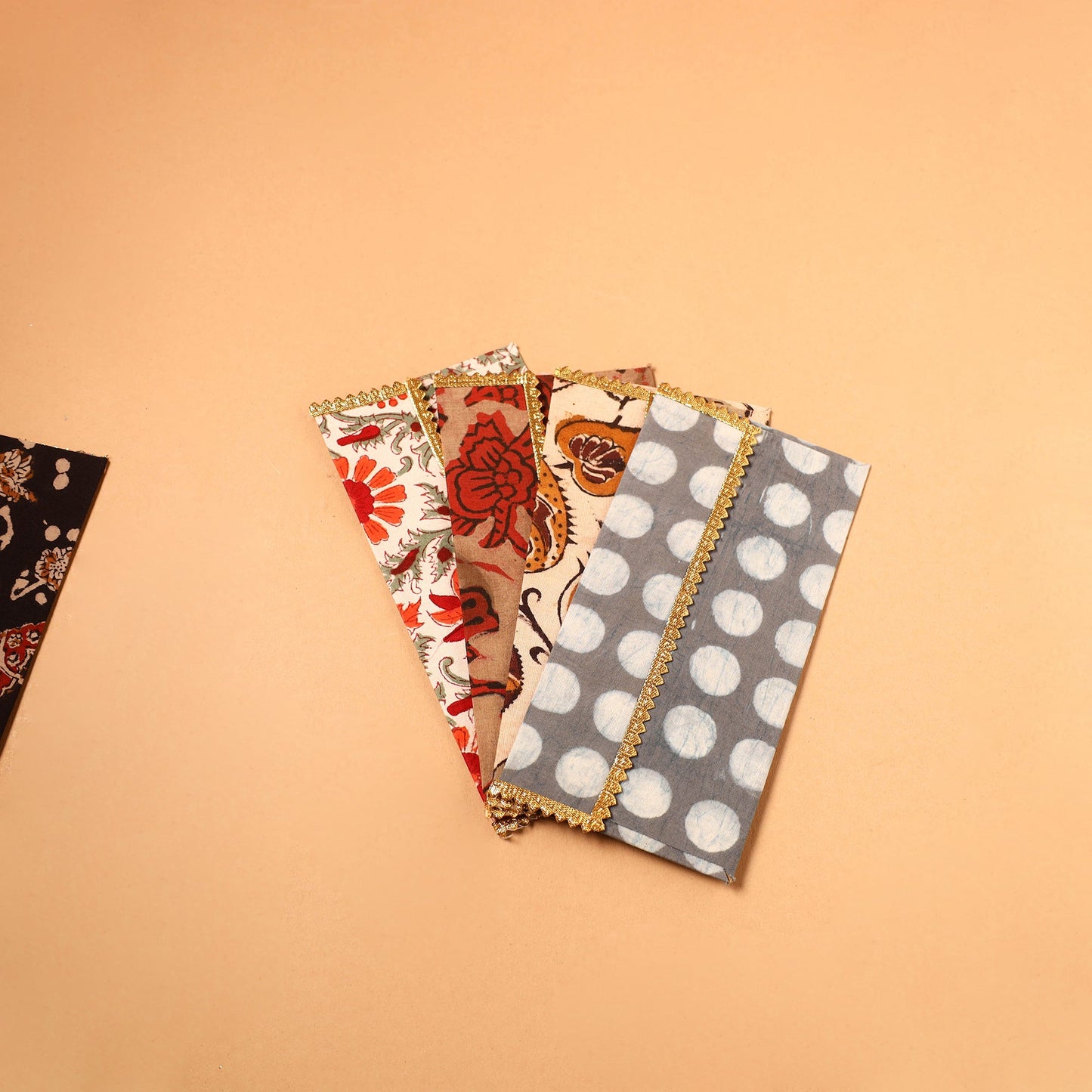 Handmade Fabric Envelope (Assorted Set of 5)