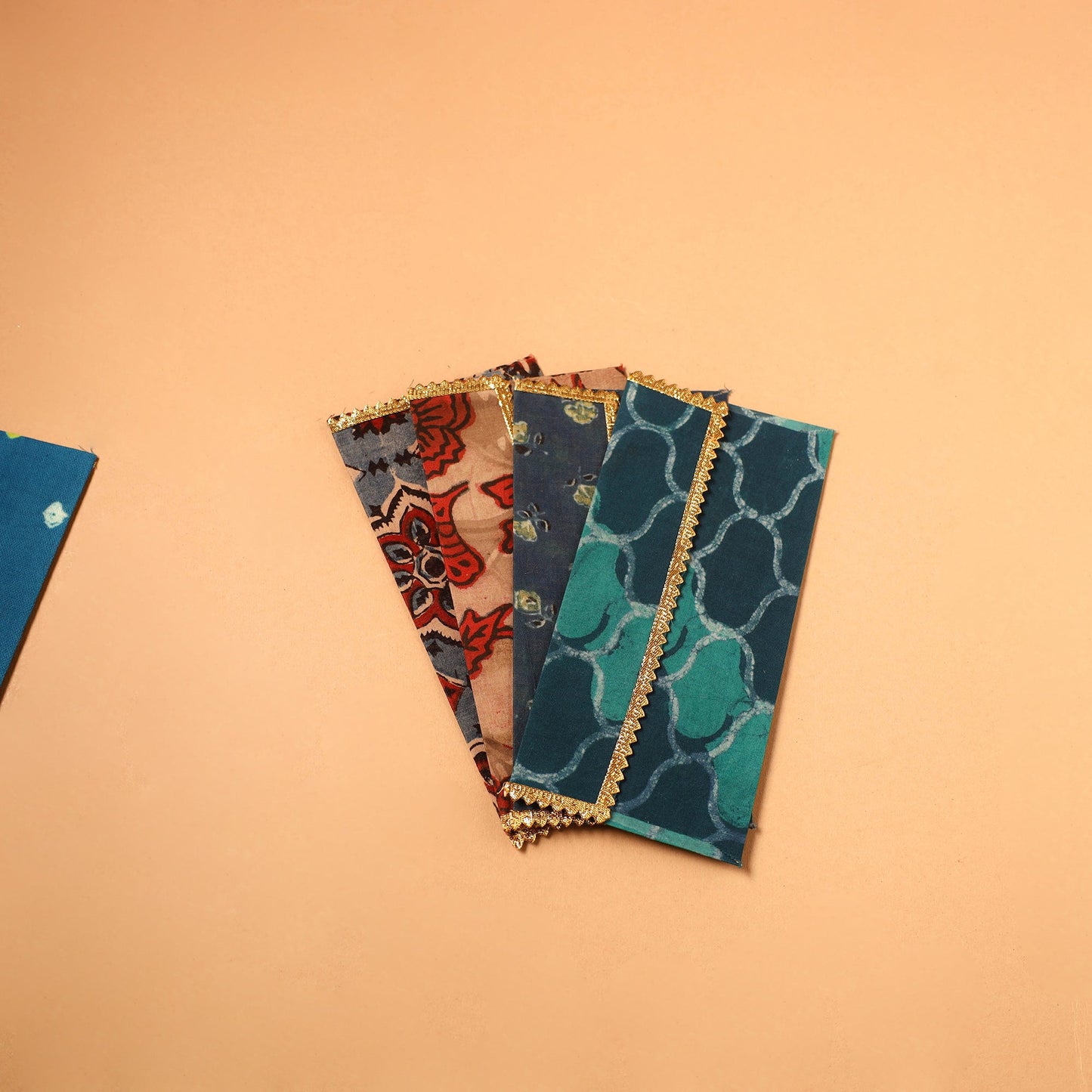 Handmade Fabric Envelope (Assorted Set of 5)