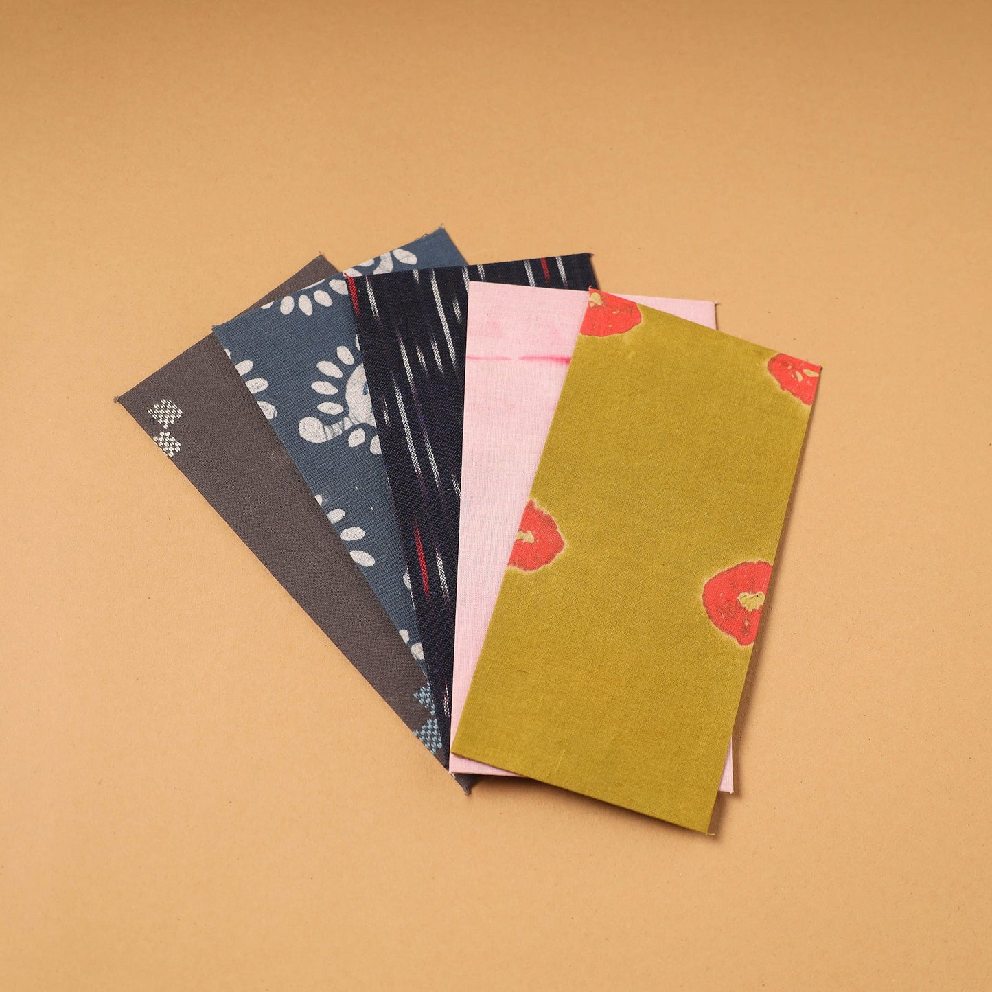 Handmade Fabric Envelope (Assorted Set of 5)