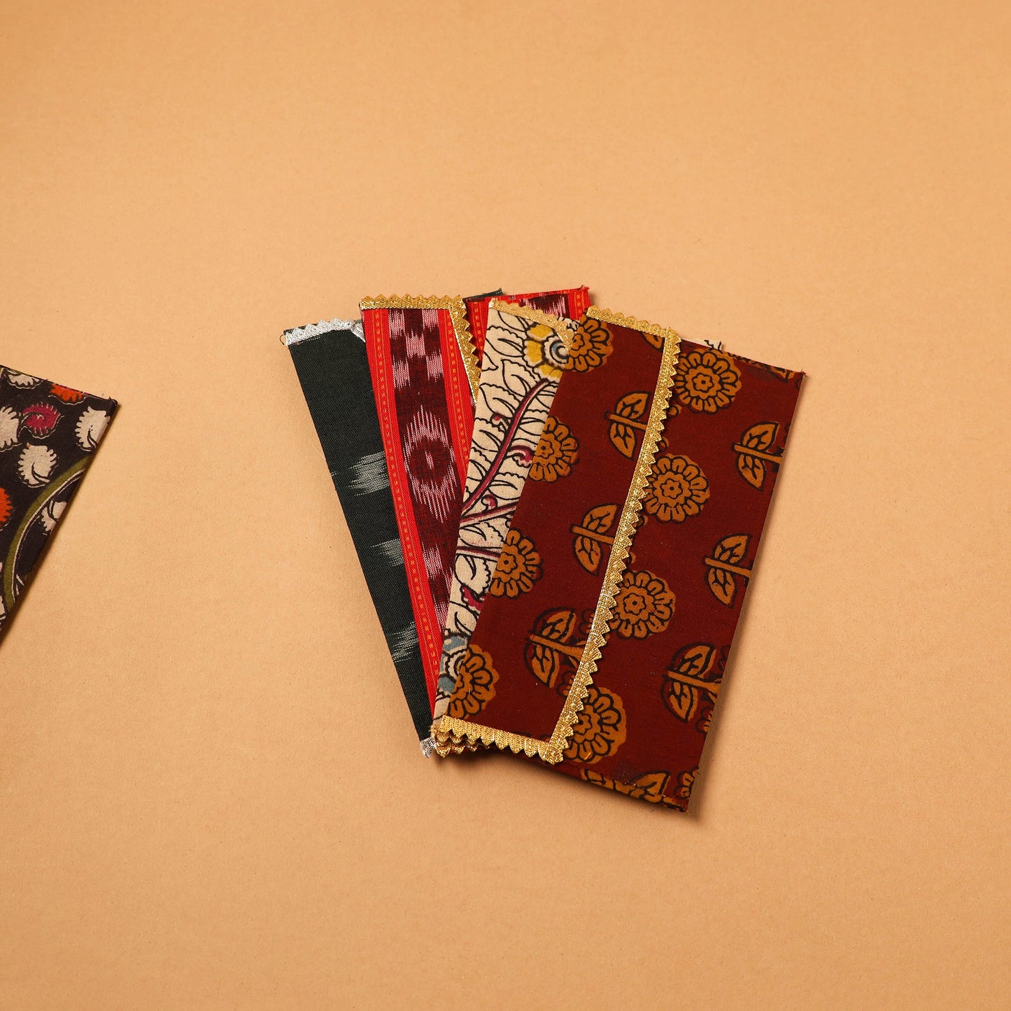 Handmade Fabric Envelope (Assorted Set of 5)