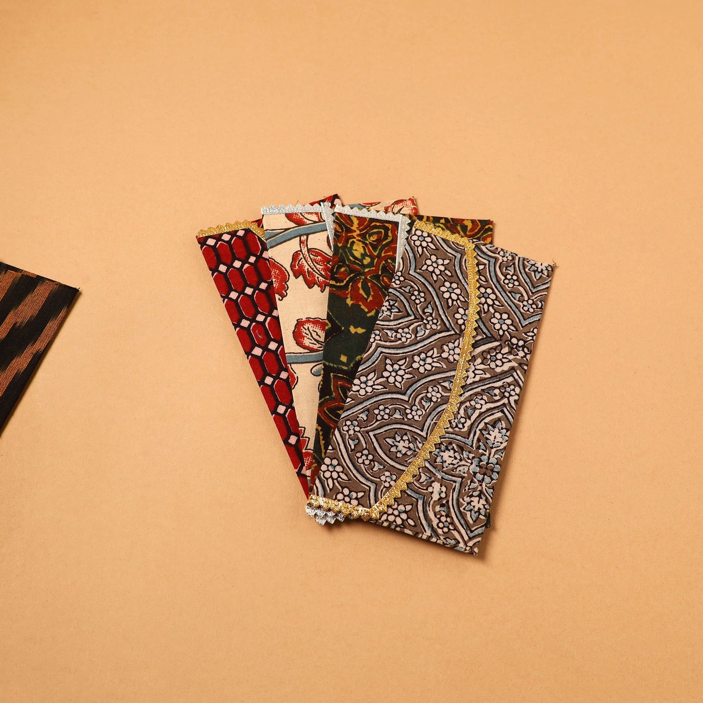 Handmade Fabric Envelope (Assorted Set of 5)