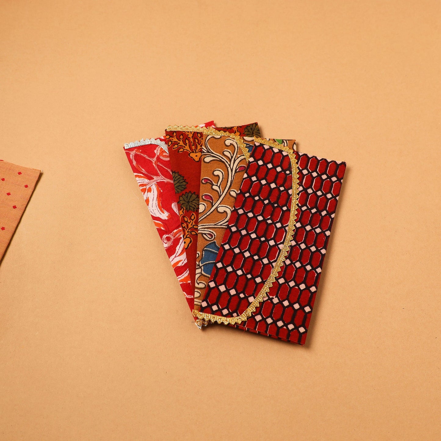 Handmade Fabric Envelope (Assorted Set of 5)