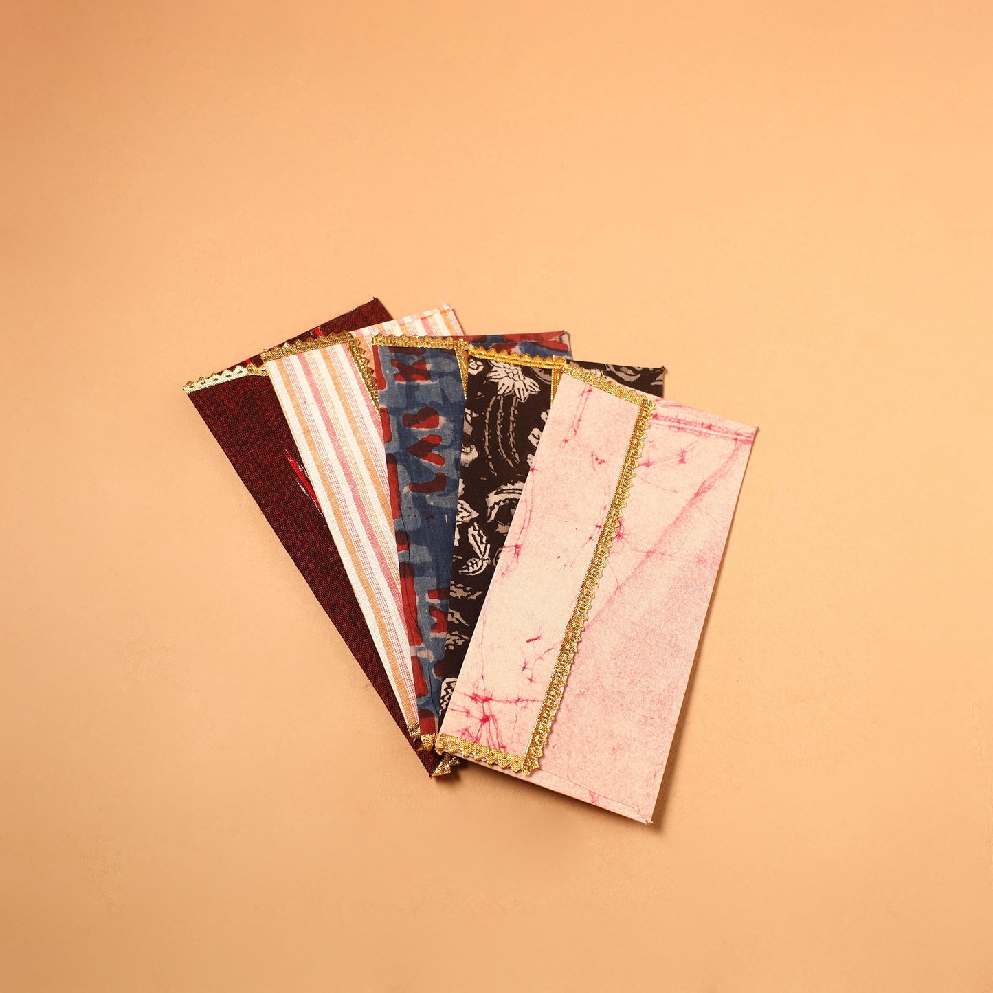 Handmade Fabric Envelope (Assorted Set of 5)