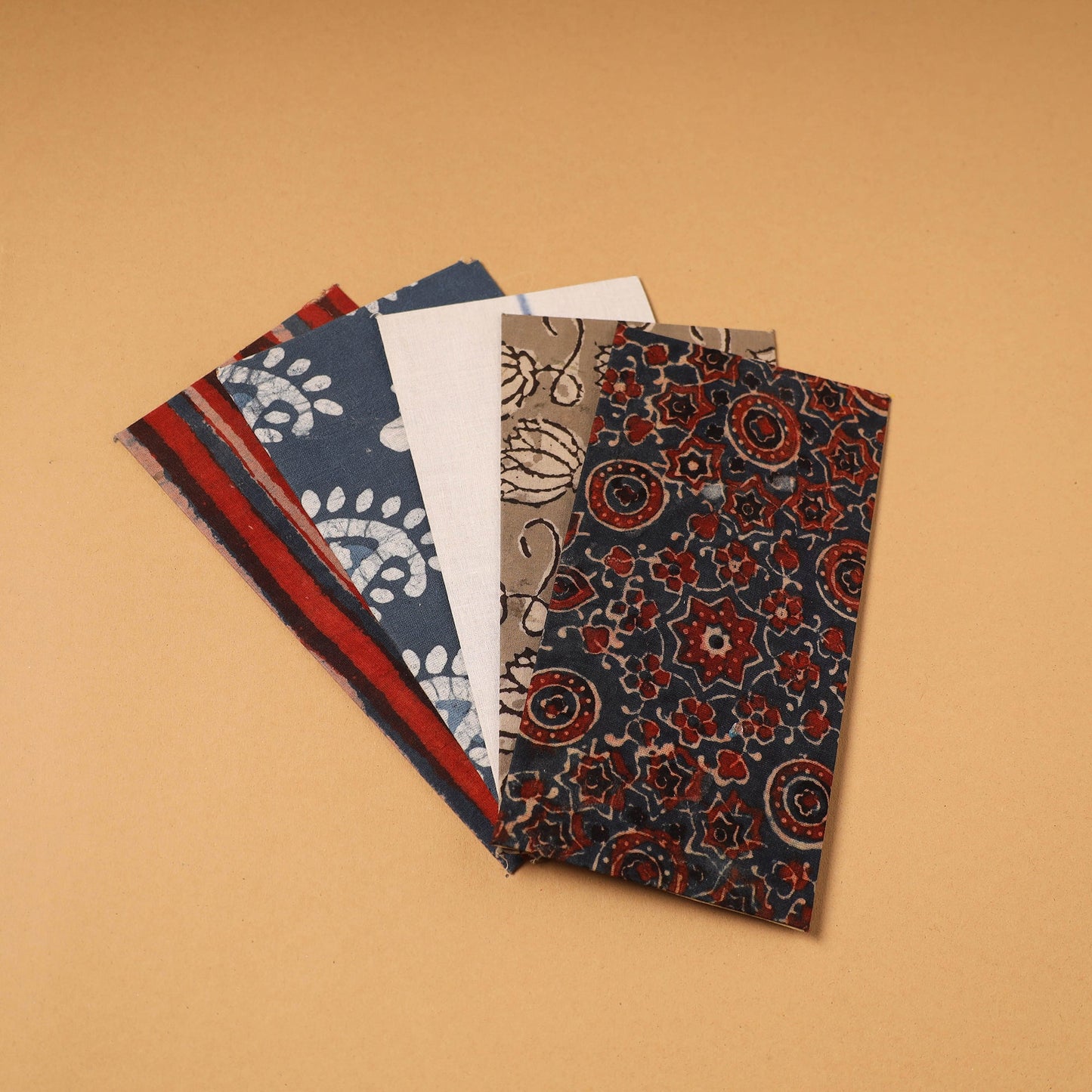 Handmade Fabric Envelope (Assorted Set of 5)