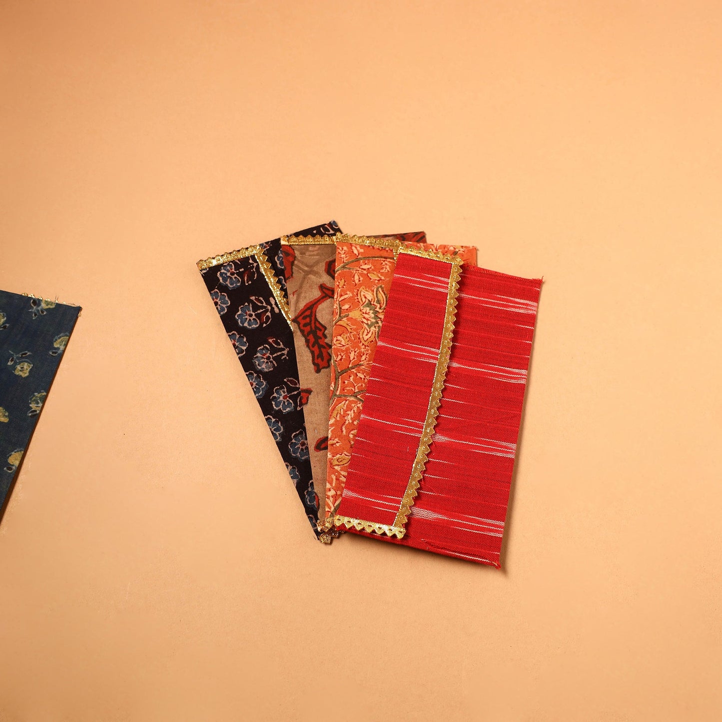 Handmade Fabric Envelope (Assorted Set of 5)