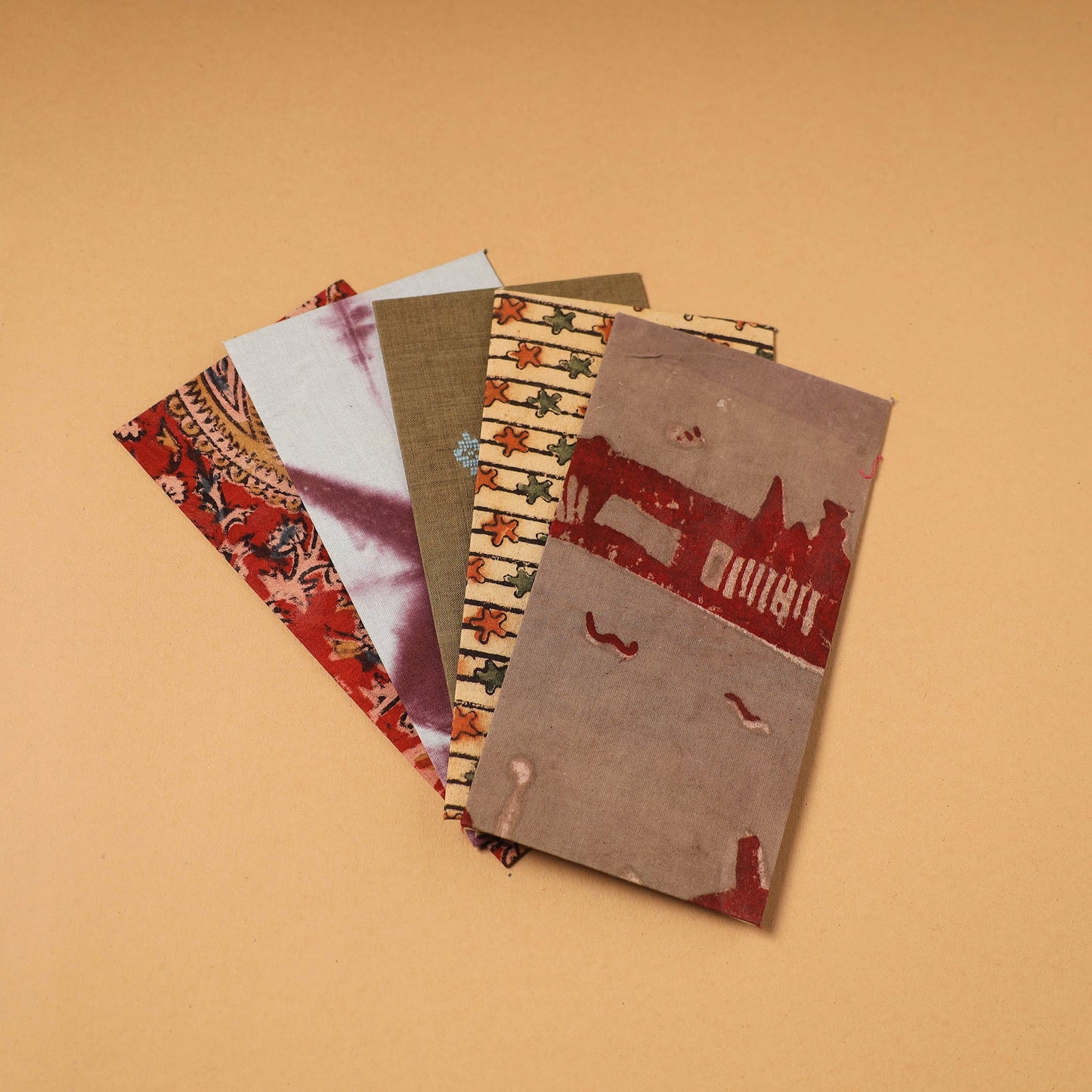 Handmade Fabric Envelope (Assorted Set of 5)