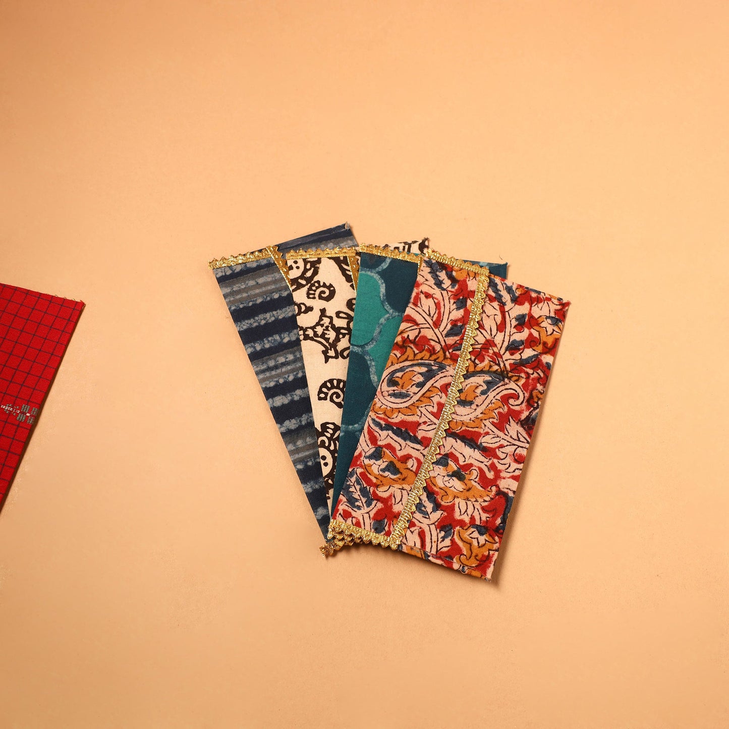 Handmade Fabric Envelope (Assorted Set of 5)
