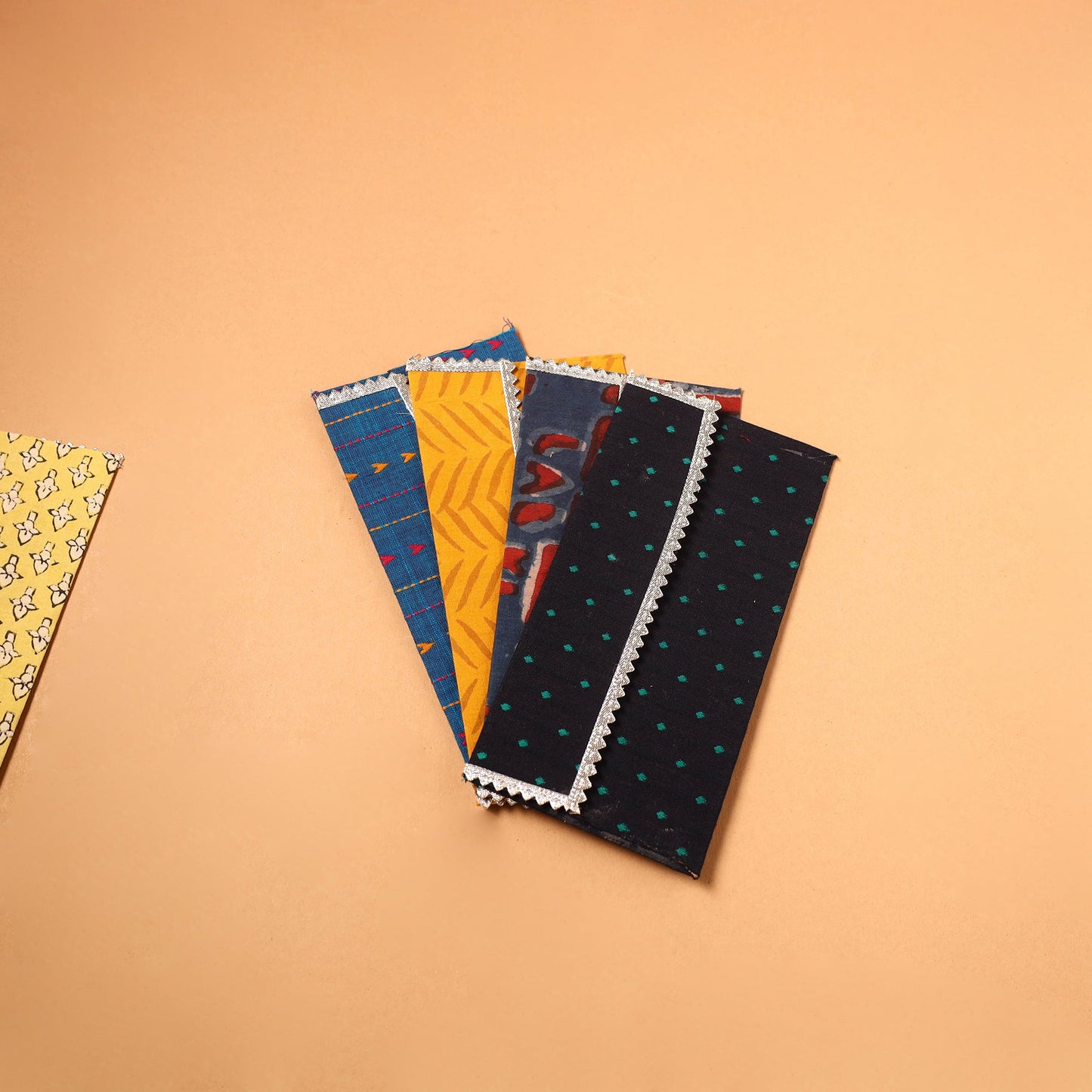 Handmade Fabric Envelope (Assorted Set of 5)
