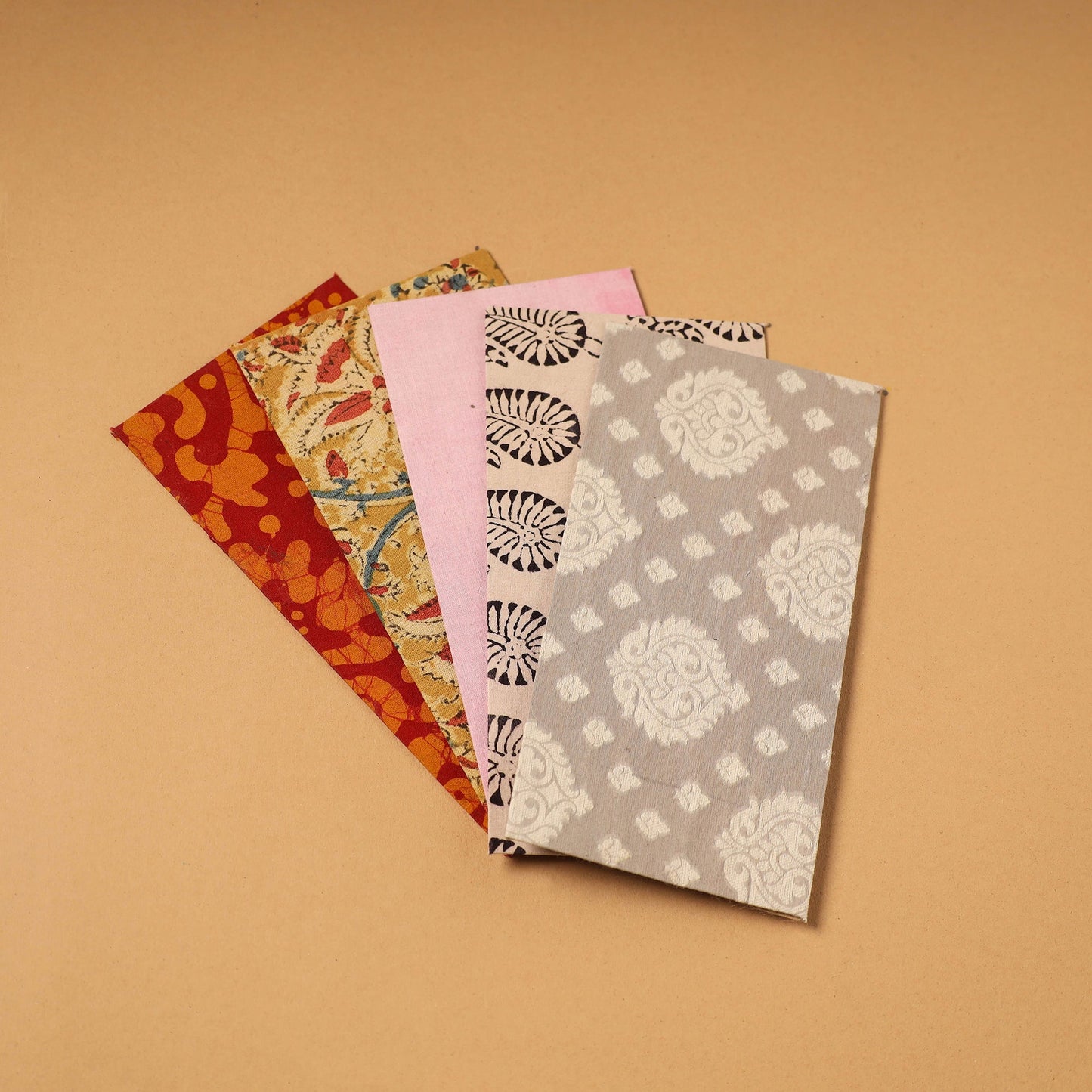 Handmade Fabric Envelope (Assorted Set of 5)