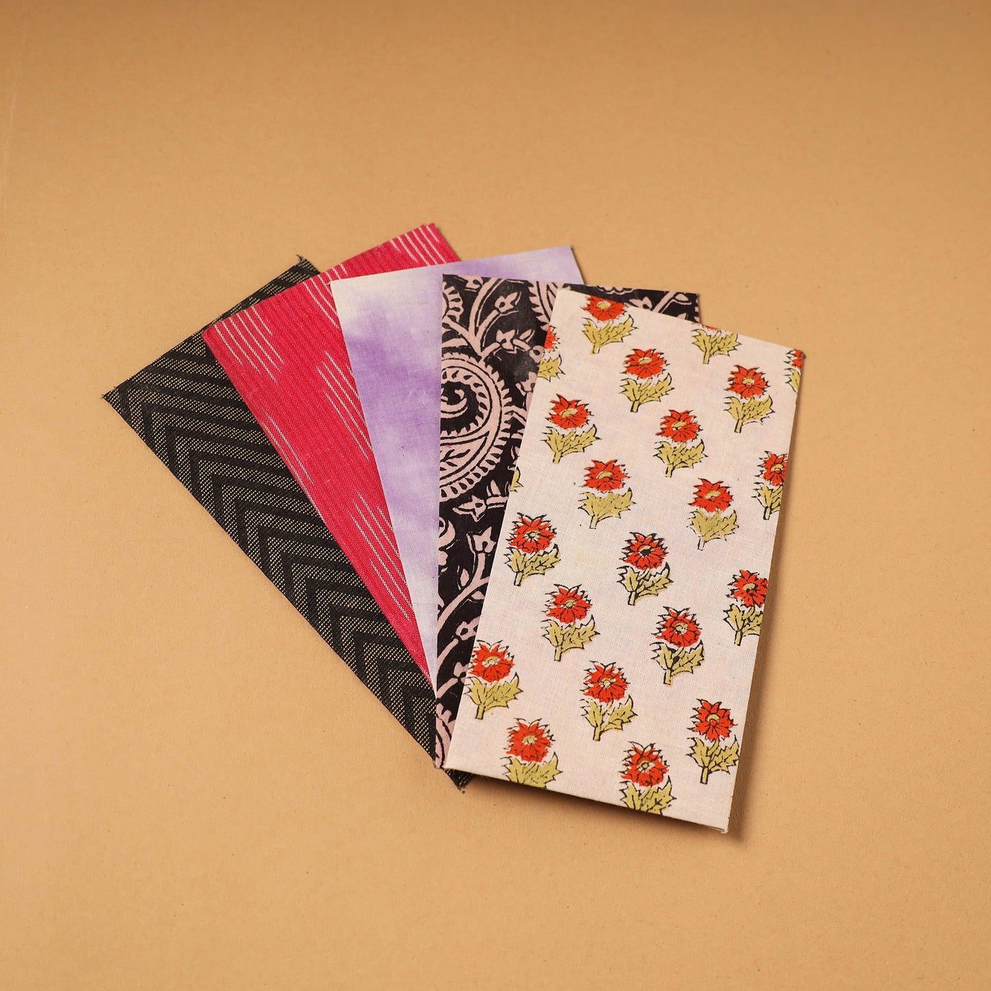 Handmade Fabric Envelope (Assorted Set of 5)