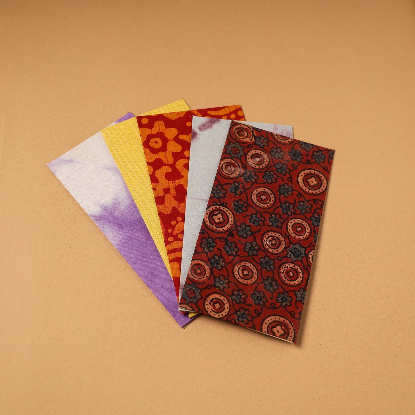 Handmade Fabric Envelope (Assorted Set of 5)