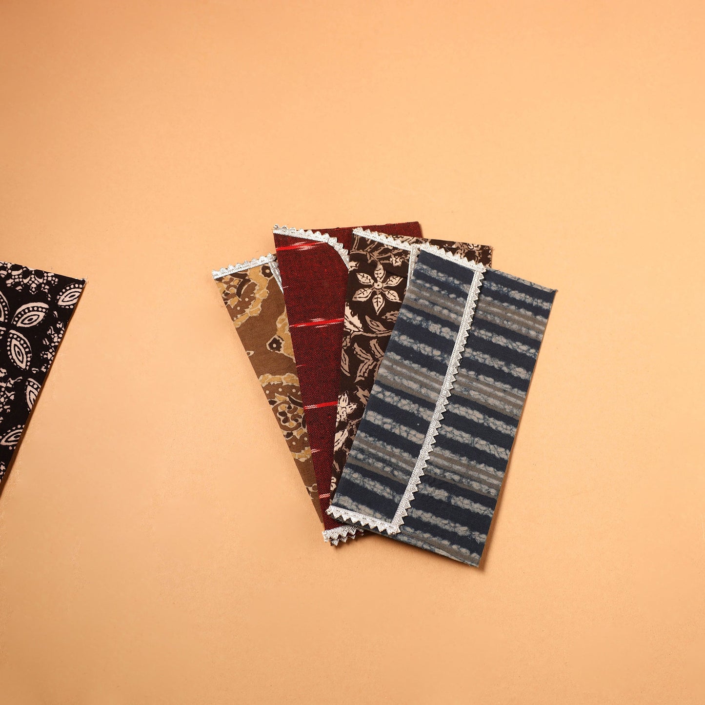 Handmade Fabric Envelope (Assorted Set of 5)