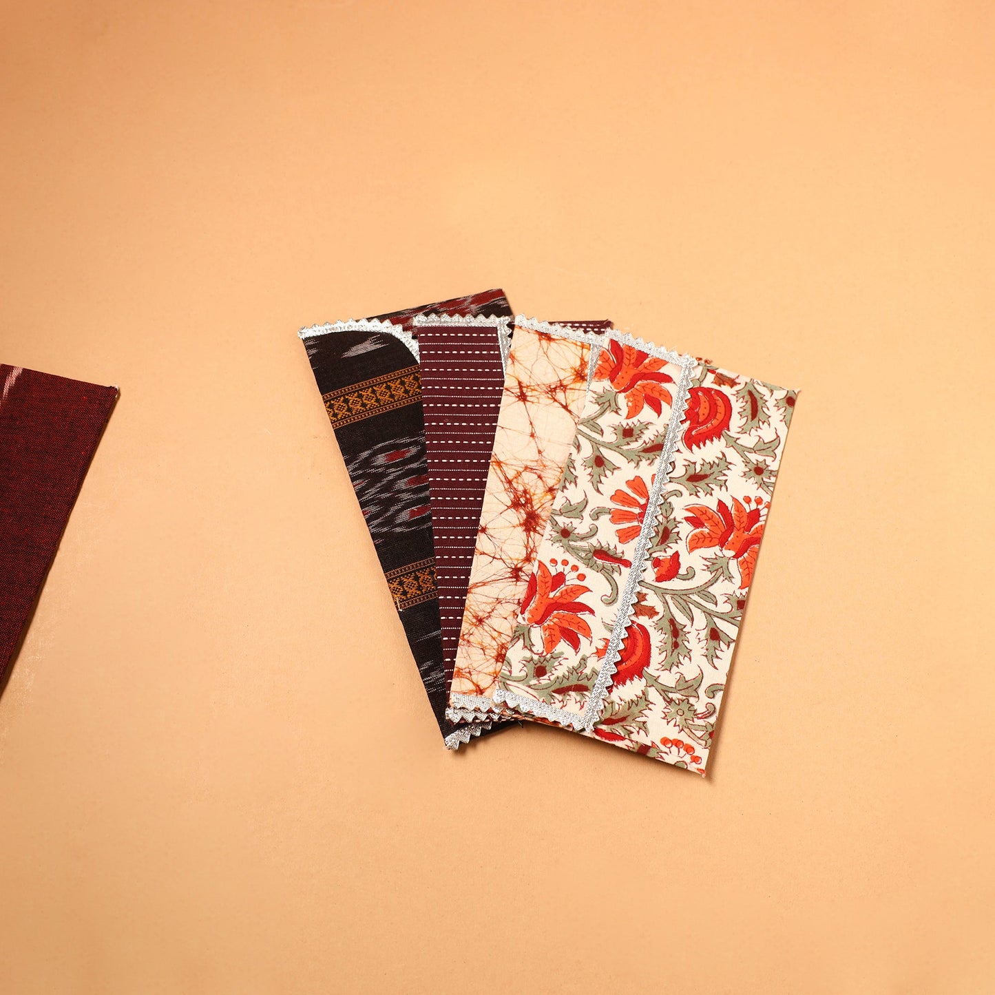 Handmade Fabric Envelope (Assorted Set of 5)