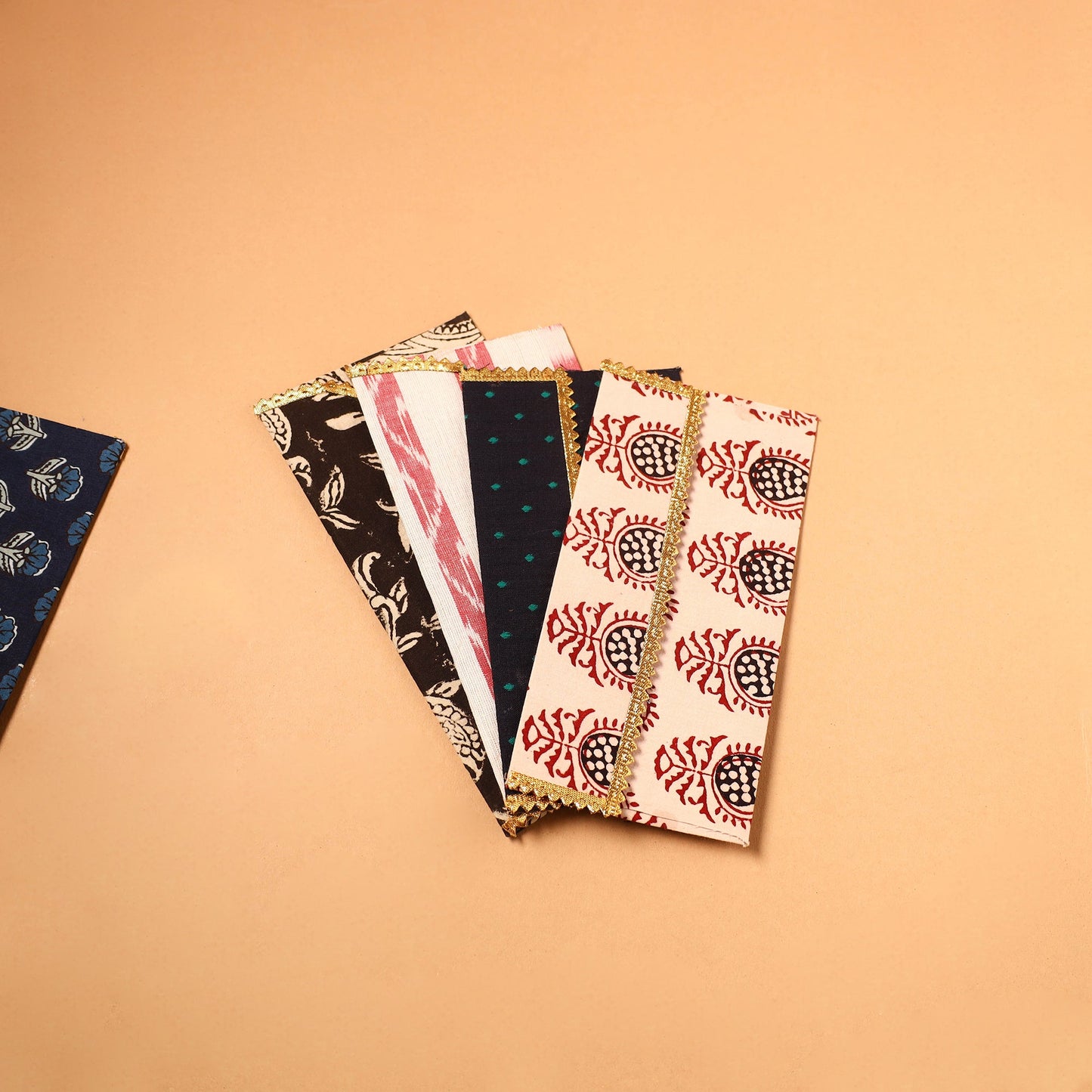 Handmade Fabric Envelope (Assorted Set of 5)