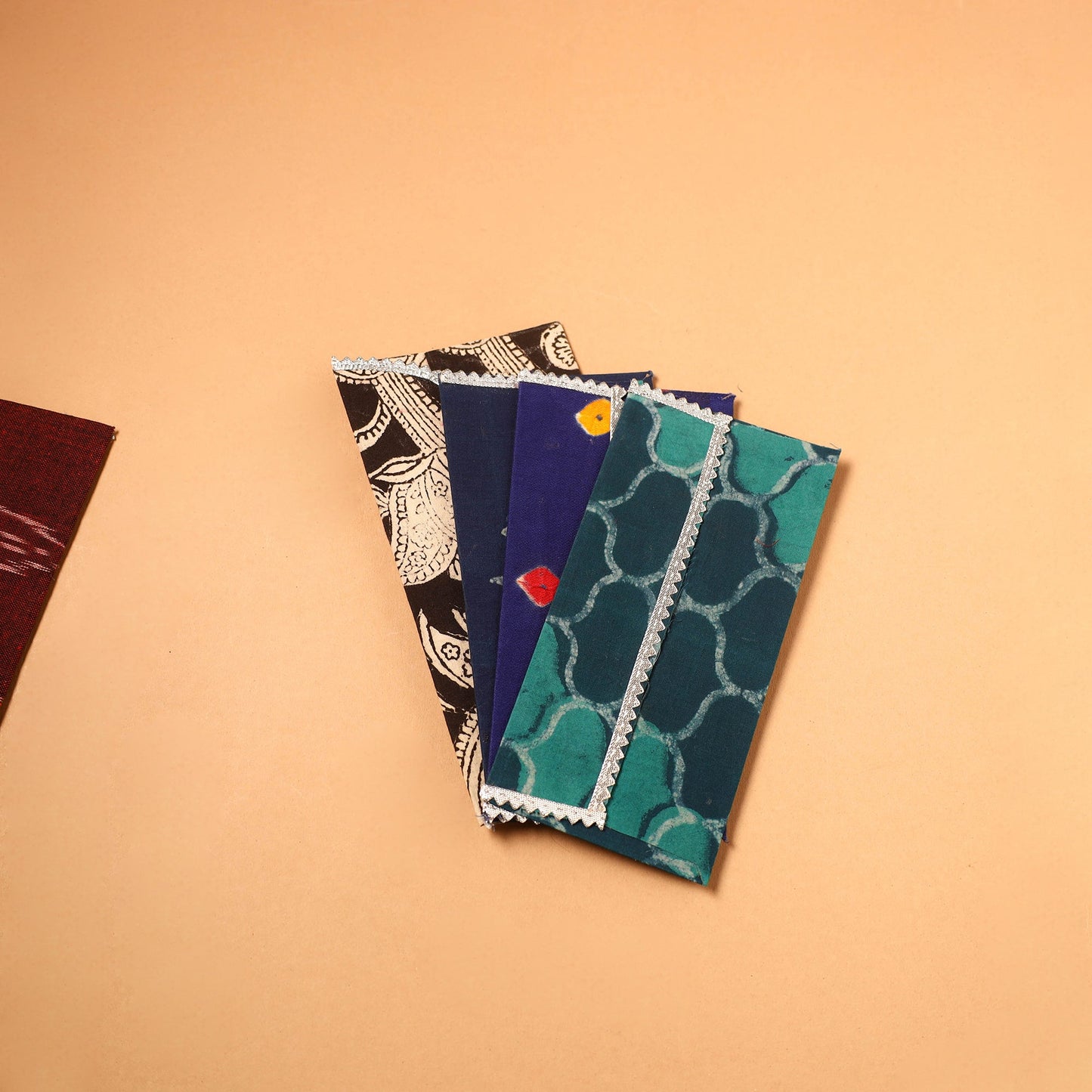 Handmade Fabric Envelope (Assorted Set of 5)