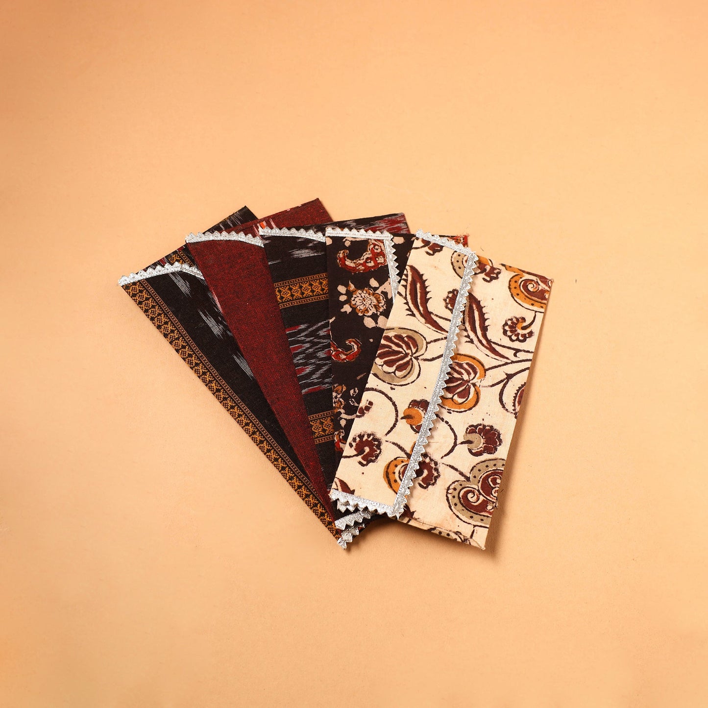 Handmade Fabric Envelope (Assorted Set of 5)