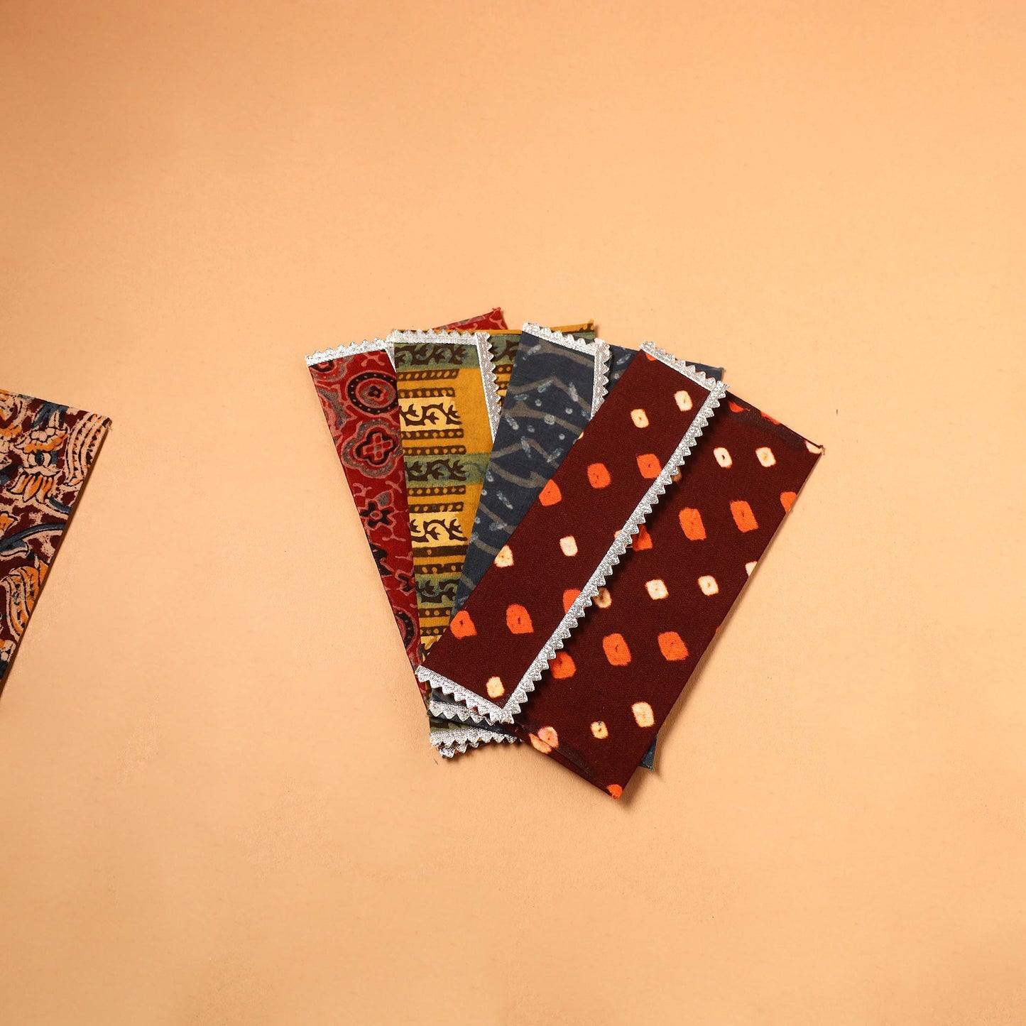 Handmade Fabric Envelope (Assorted Set of 5)