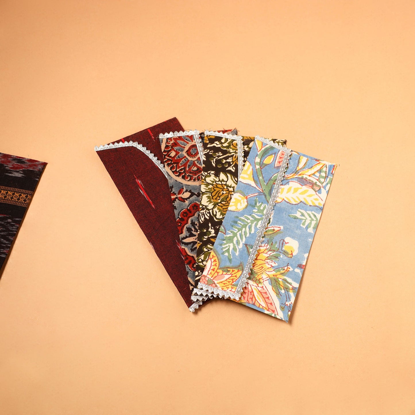 Handmade Fabric Envelope (Assorted Set of 5)