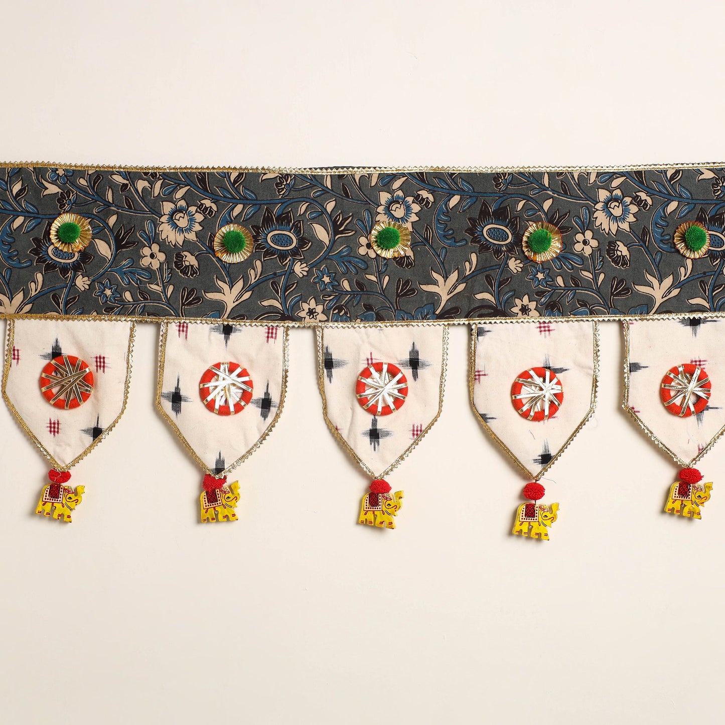 Handmade Fabric Toran for Festive Decor
