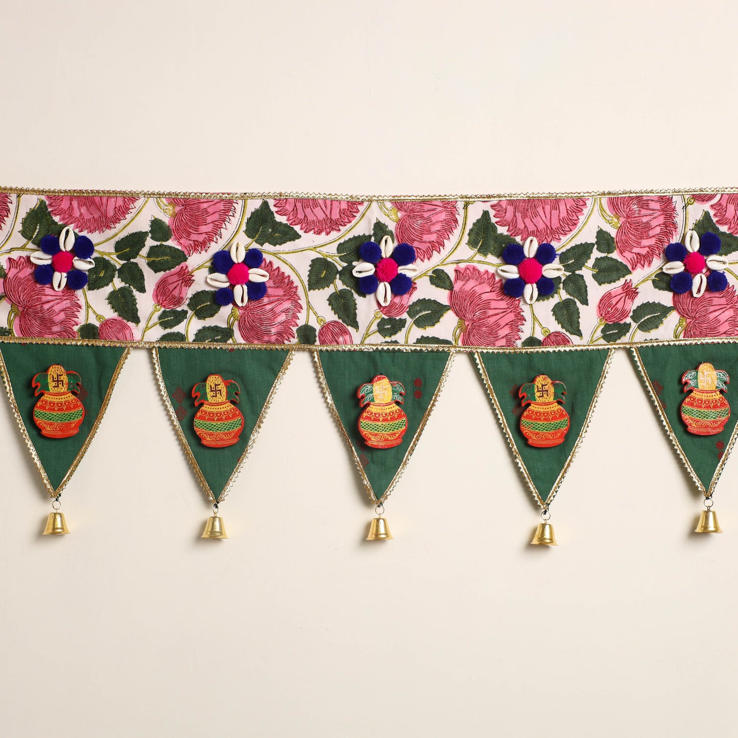 Handmade Fabric Toran for Festive Decor