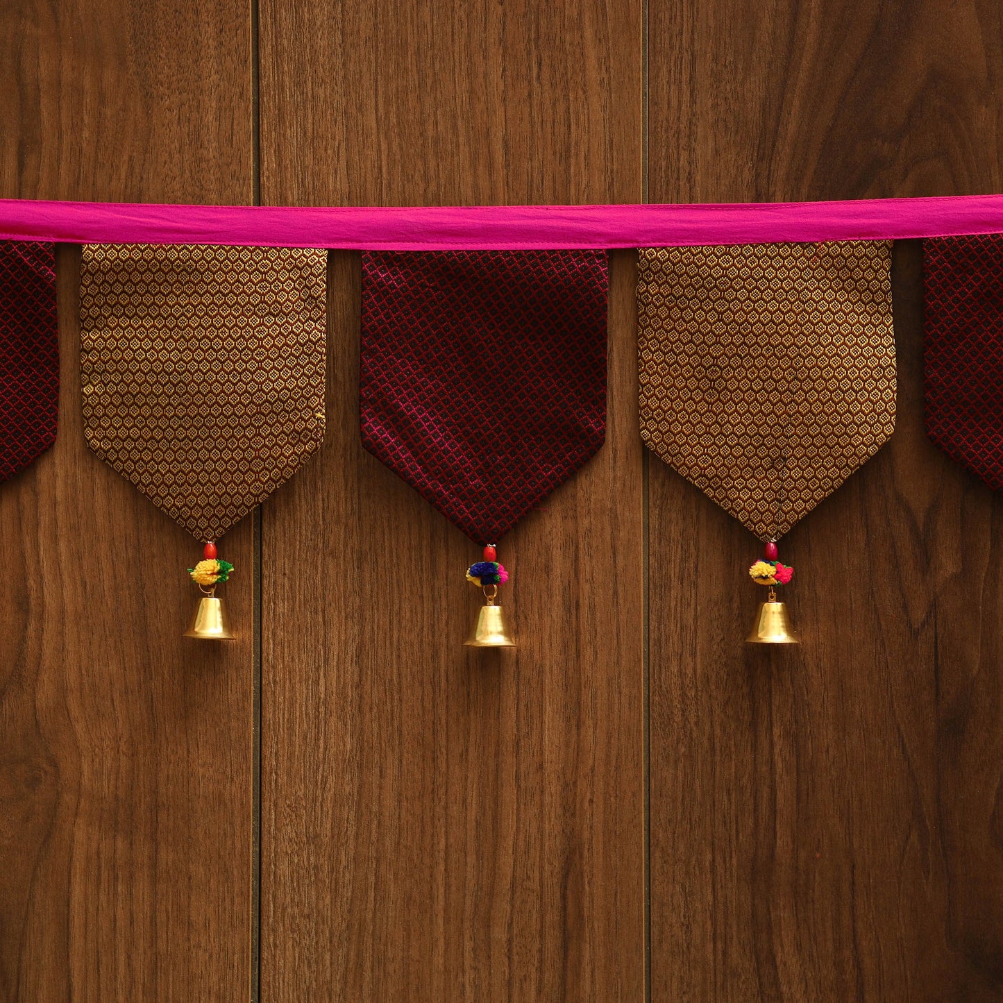 Handmade fabric toran for home decor 107 - handcrafted