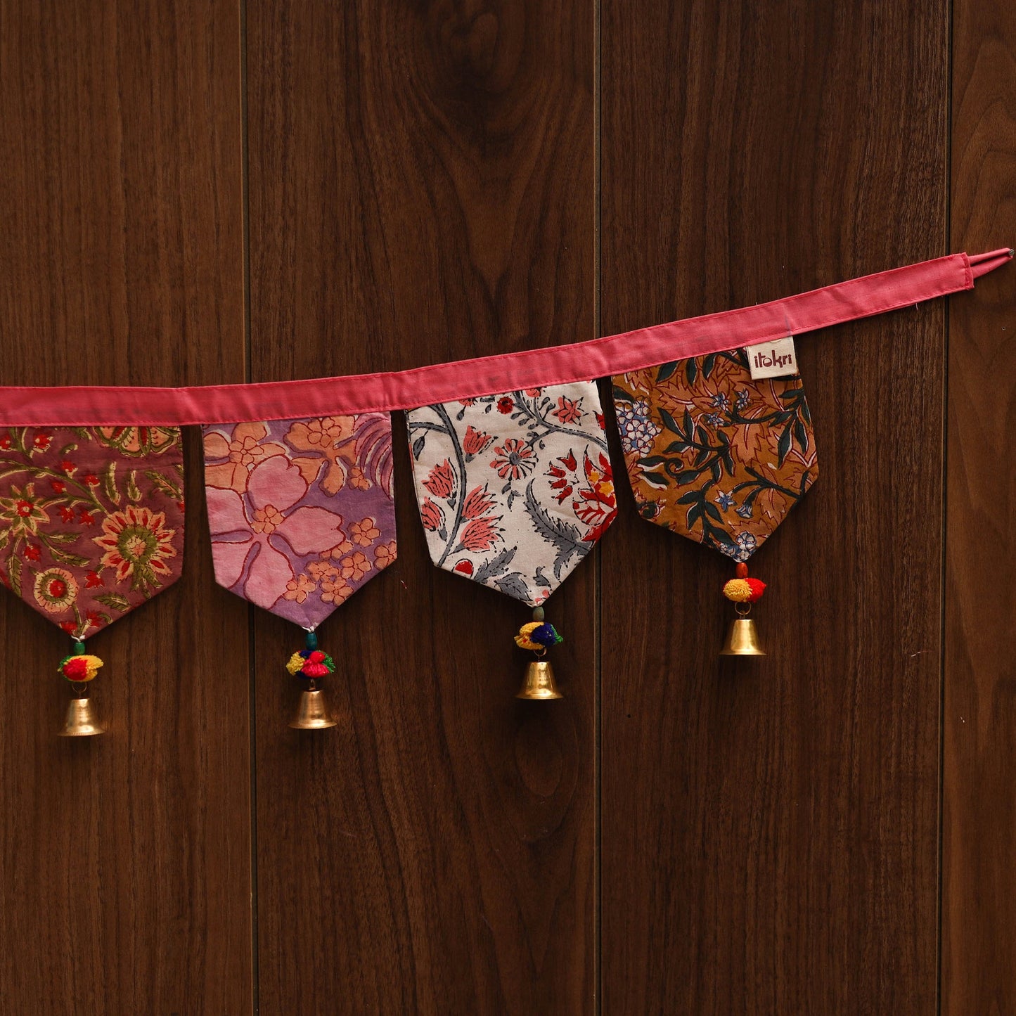 Handmade fabric toran for home decor 36 - handcrafted