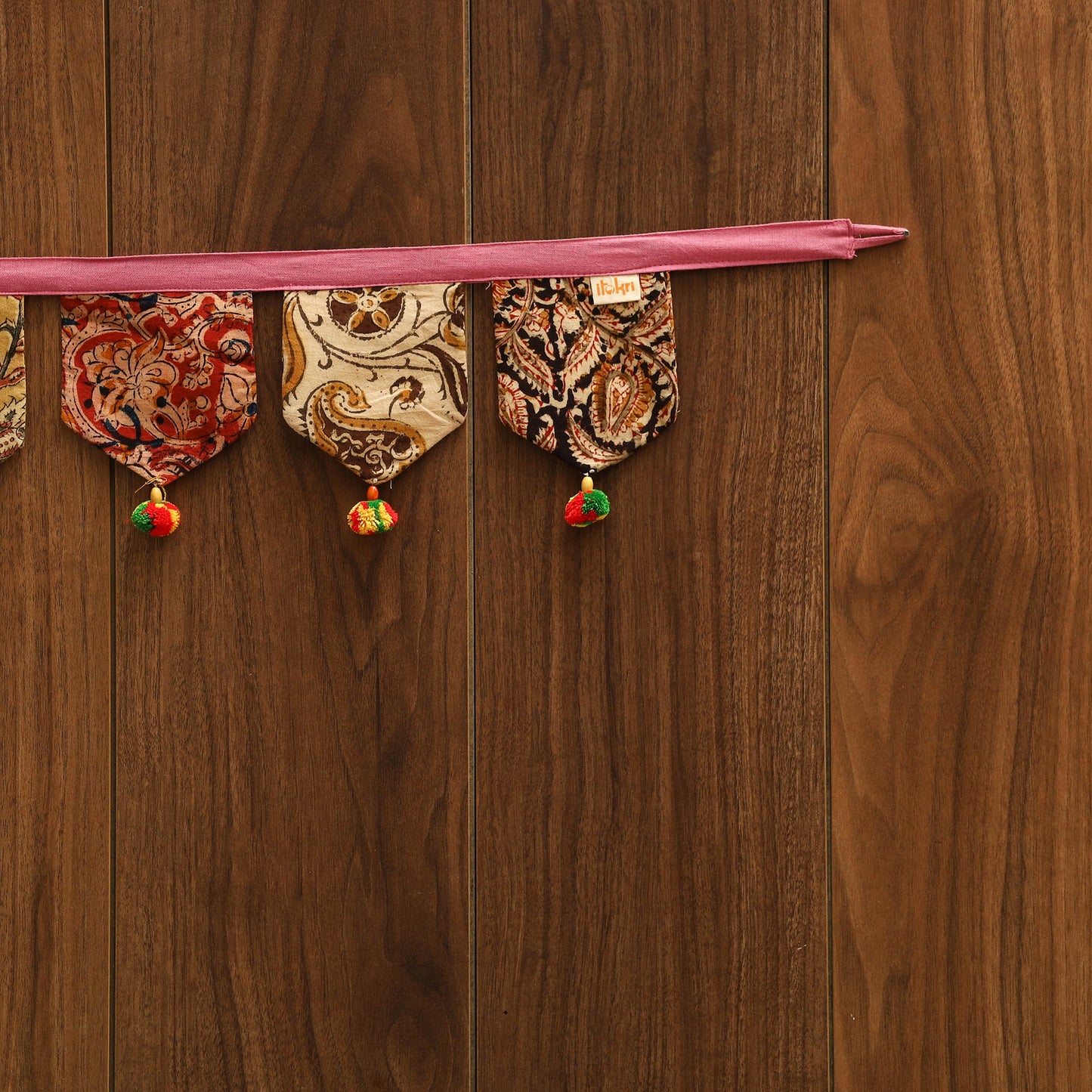 Handmade fabric toran for home decor 62 - handcrafted