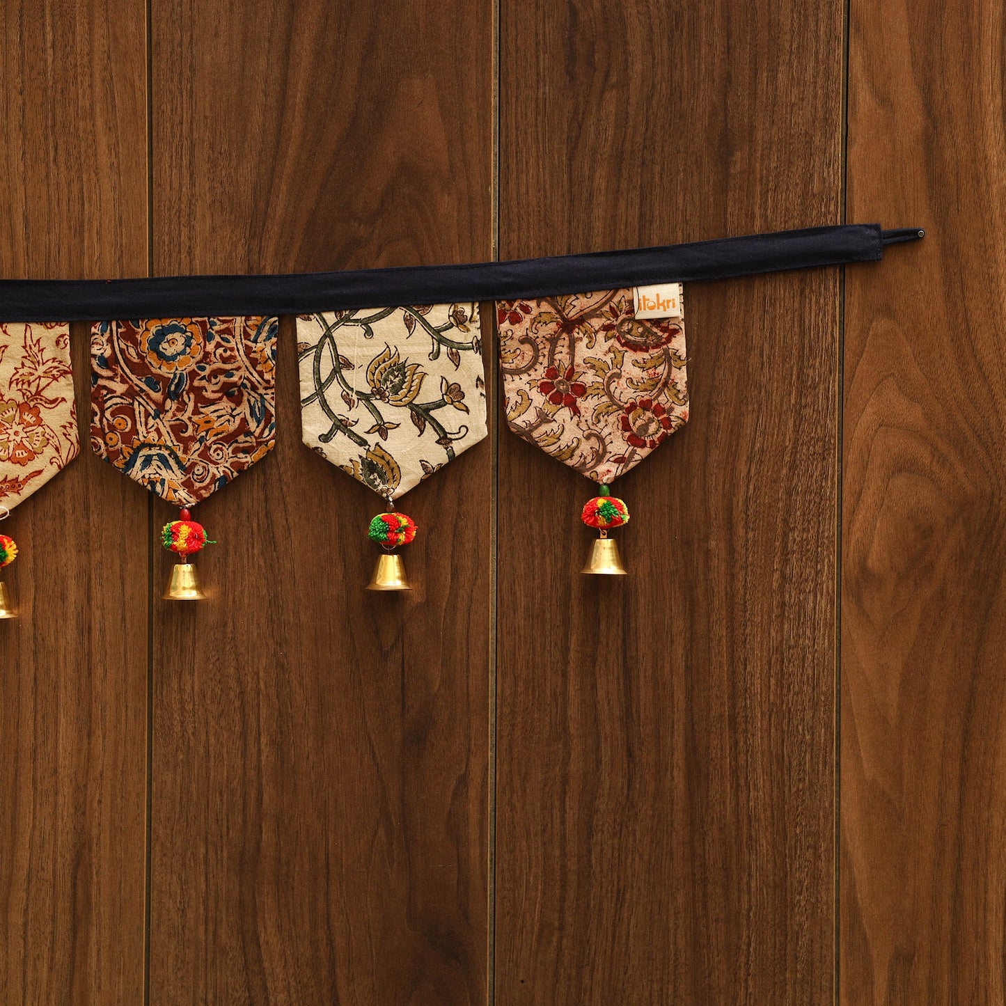 Handmade fabric toran for home decor 69 - handcrafted