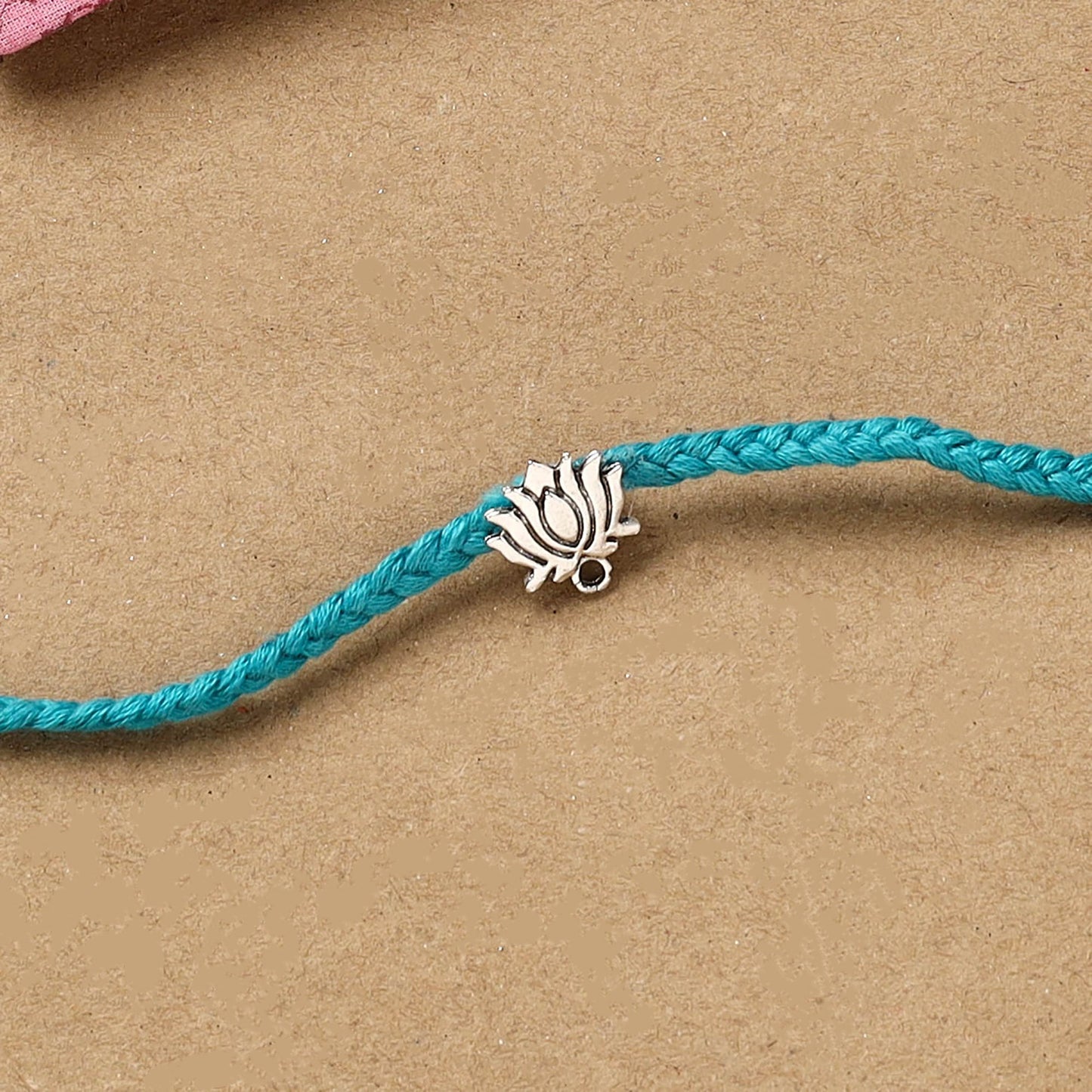 Handmade german silver rakhi 35 - handcrafted
