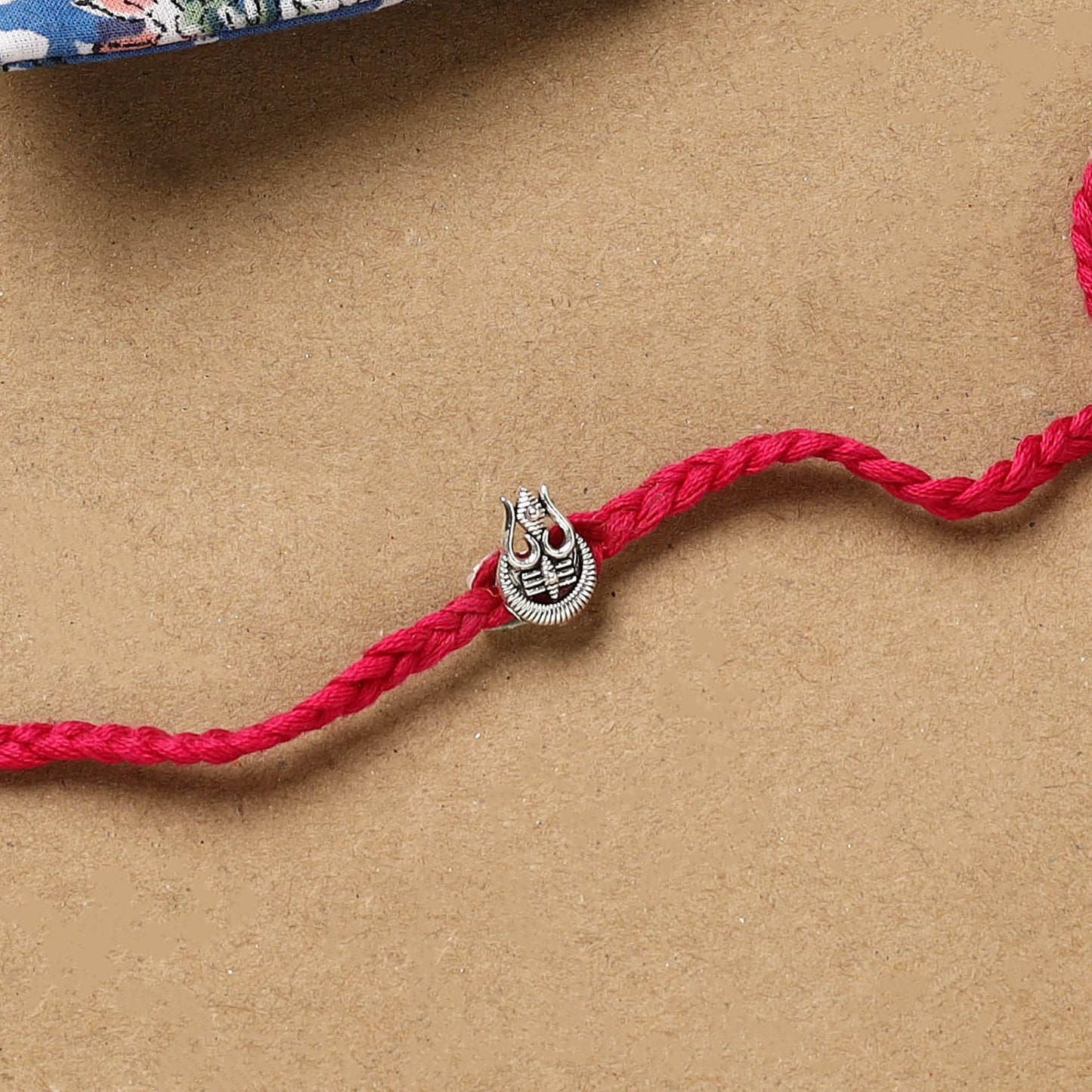 Handmade german silver rakhi 56 - handcrafted