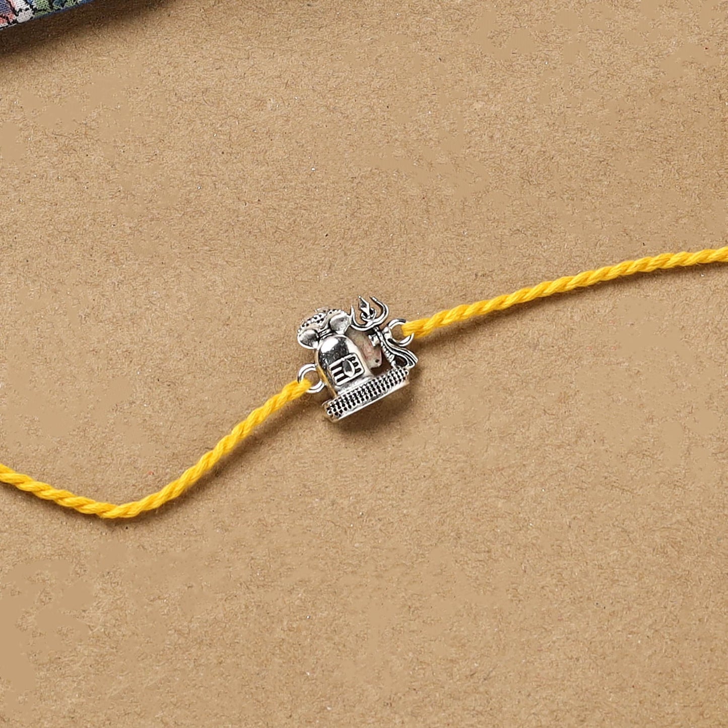 Handmade german silver rakhi 69 - handcrafted