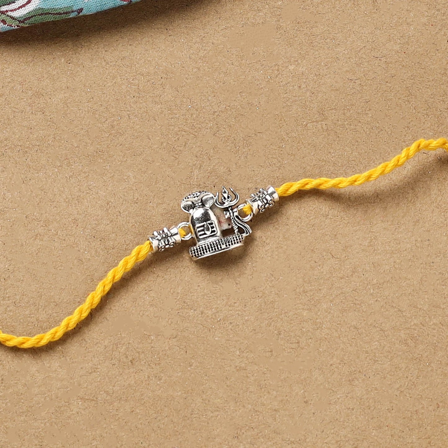 Handmade german silver rakhi 72 - handcrafted