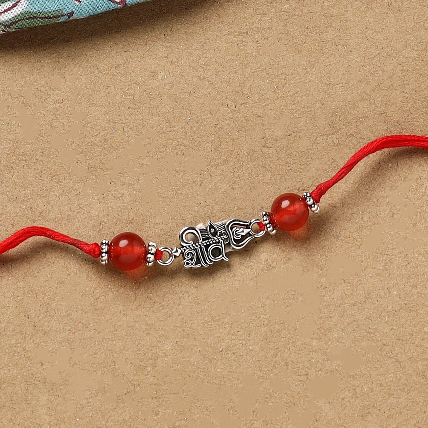 Handmade german silver rakhi 79 - handcrafted
