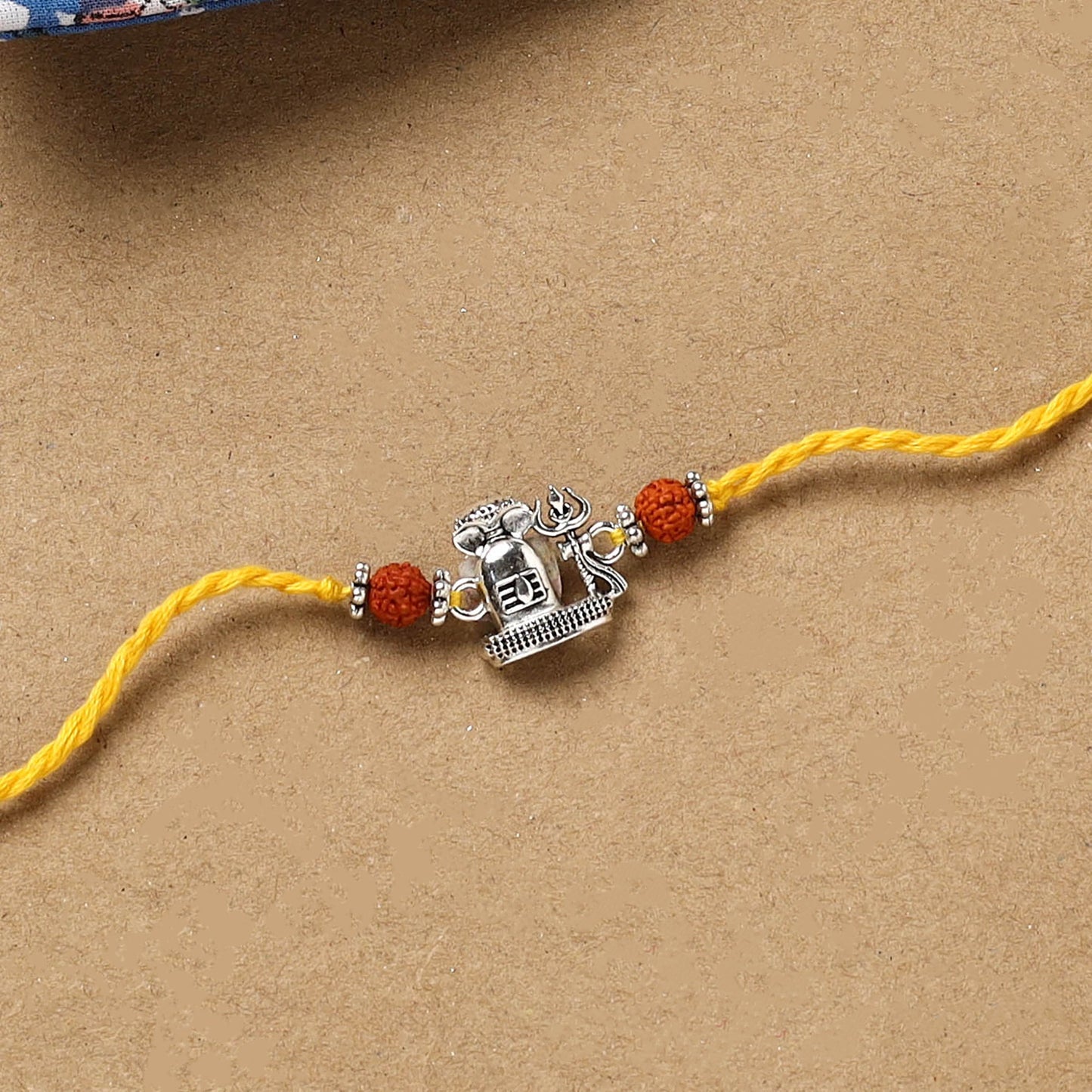 Handmade german silver rakhi 57 - handcrafted