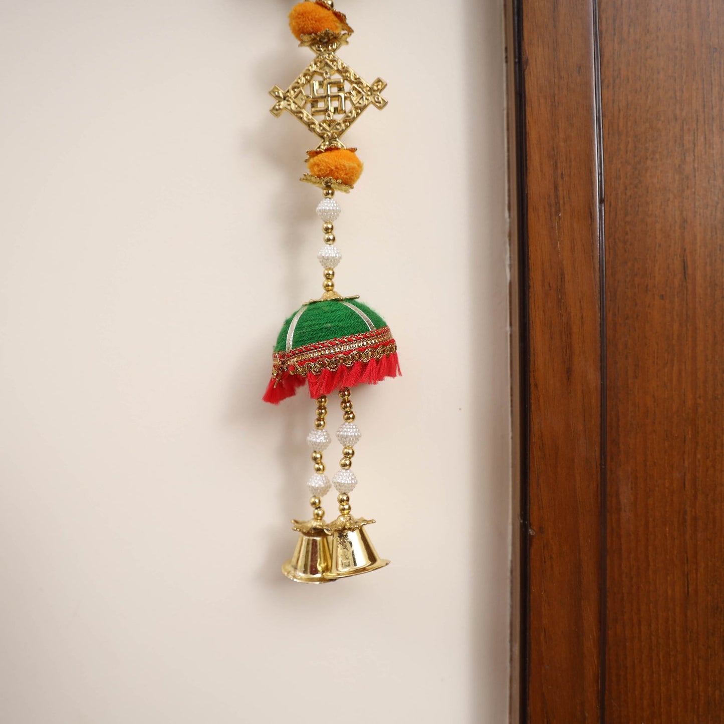 Handmade Gota & Bead Work Wall Hanging (set of 2) Online in India