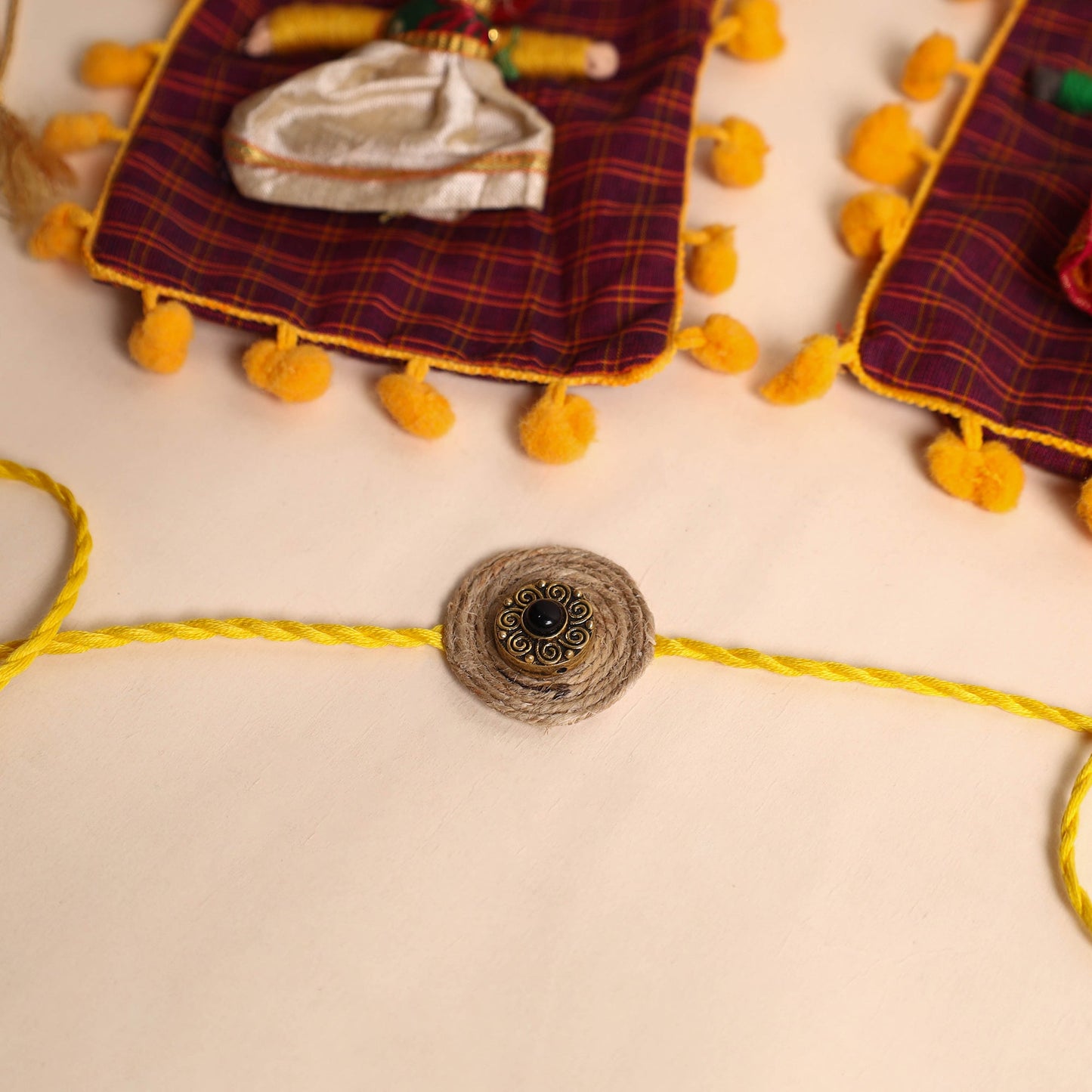 Handmade GS Jute Rakhi (Set of 2)