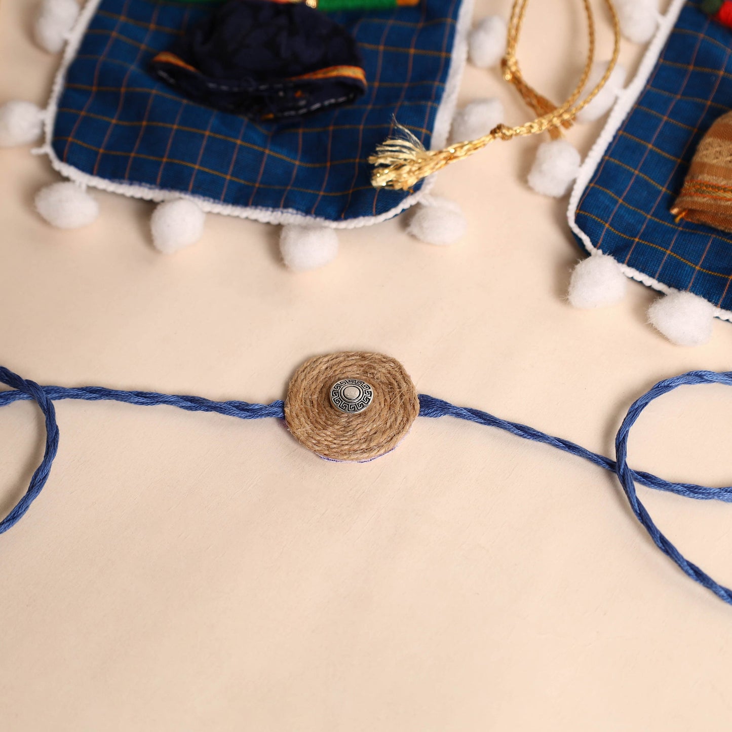 Handmade GS Jute Rakhi (Set of 2)