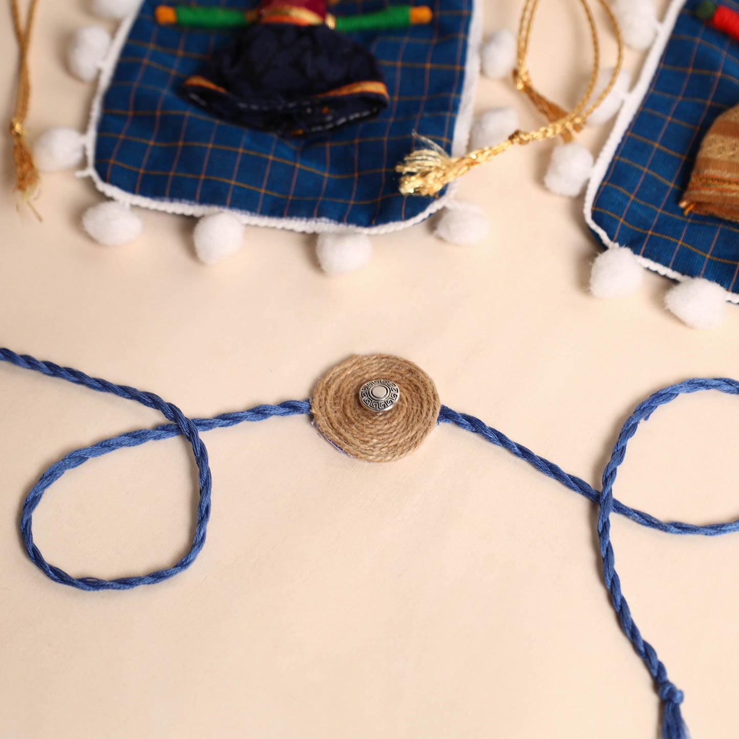 Handmade GS Jute Rakhi (Set of 2)