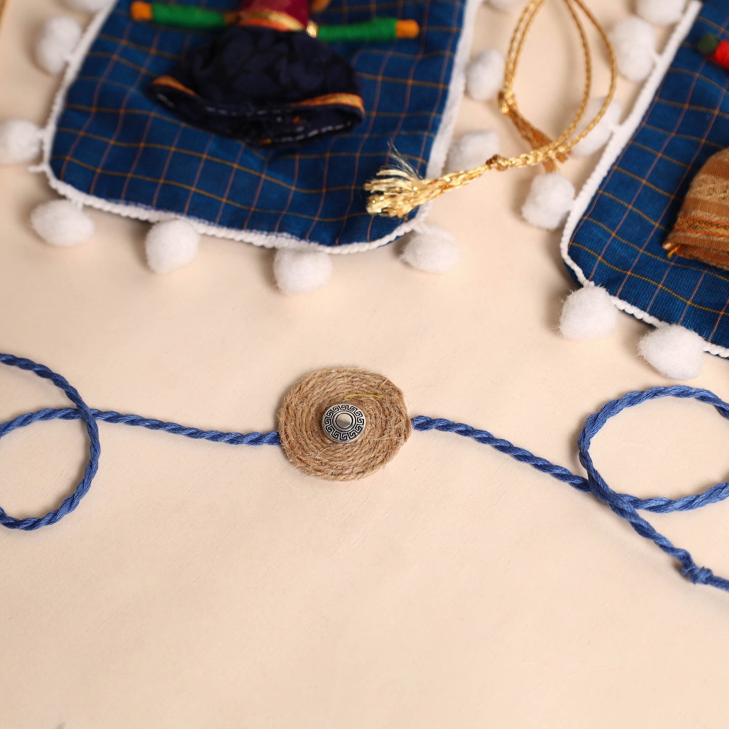 Handmade GS Jute Rakhi (Set of 2)
