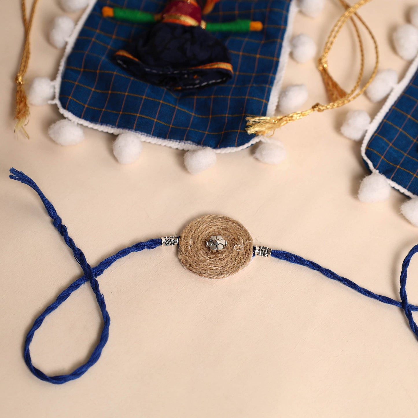 Handmade GS Jute Rakhi (Set of 2)