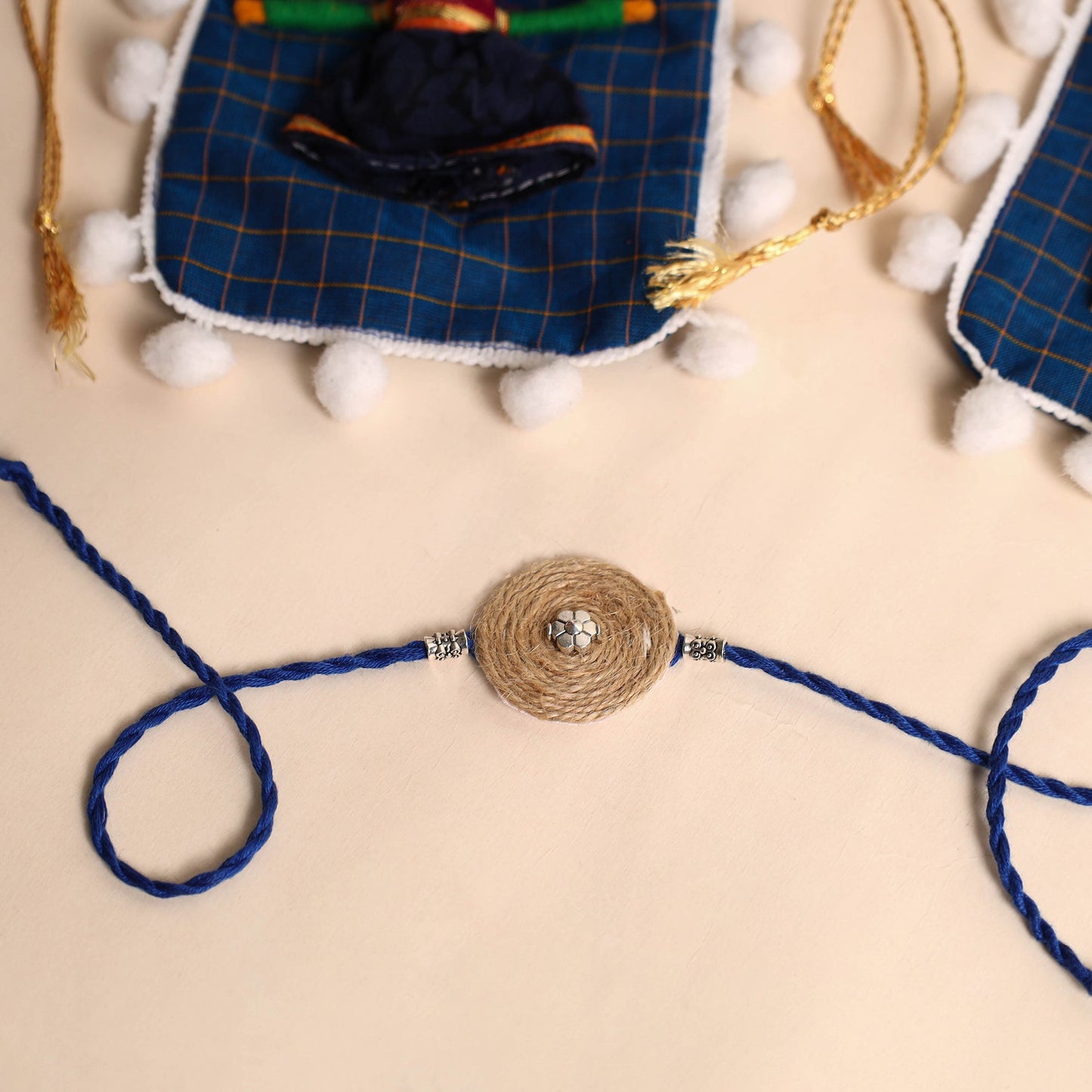Handmade GS Jute Rakhi (Set of 2)