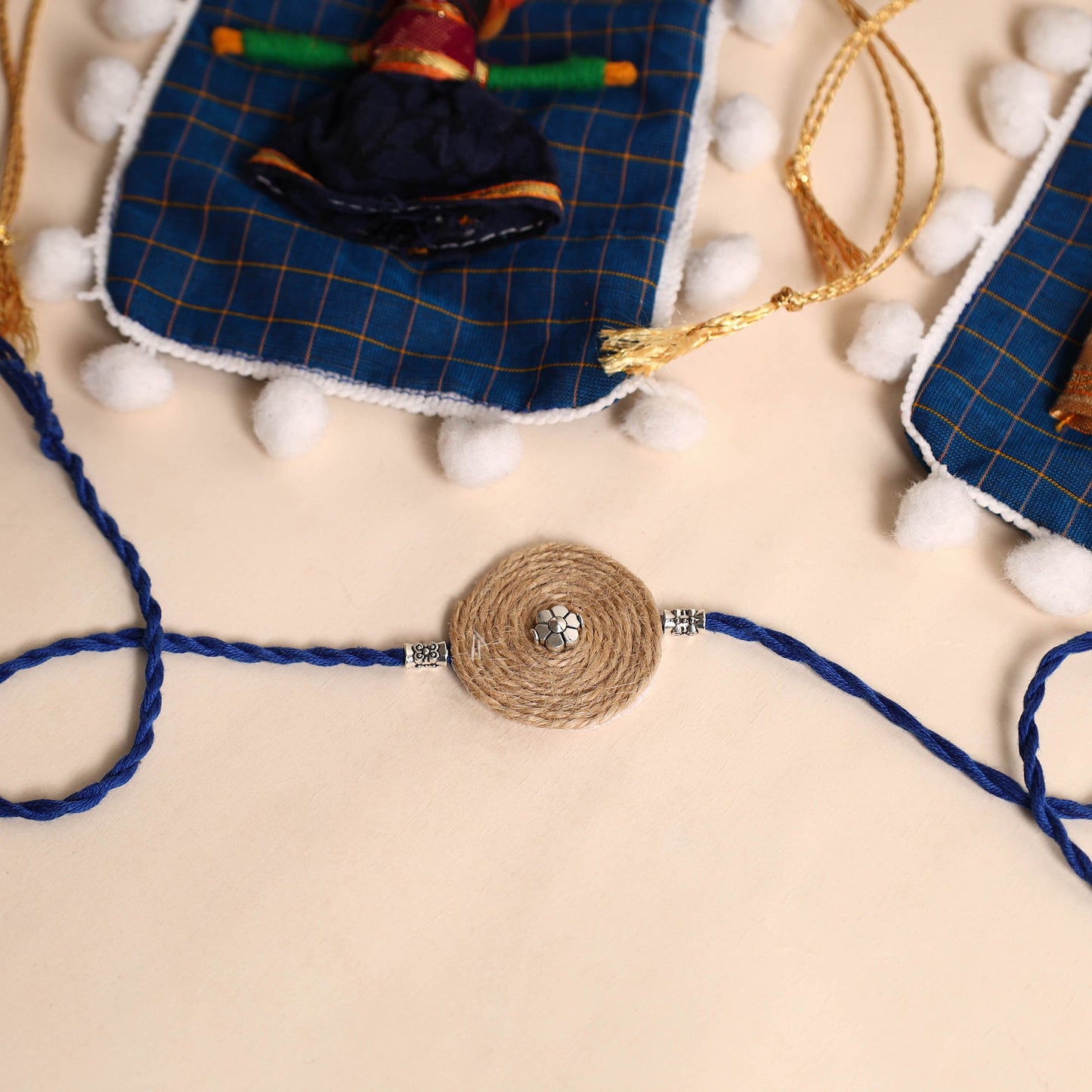 Handmade GS Jute Rakhi (Set of 2)