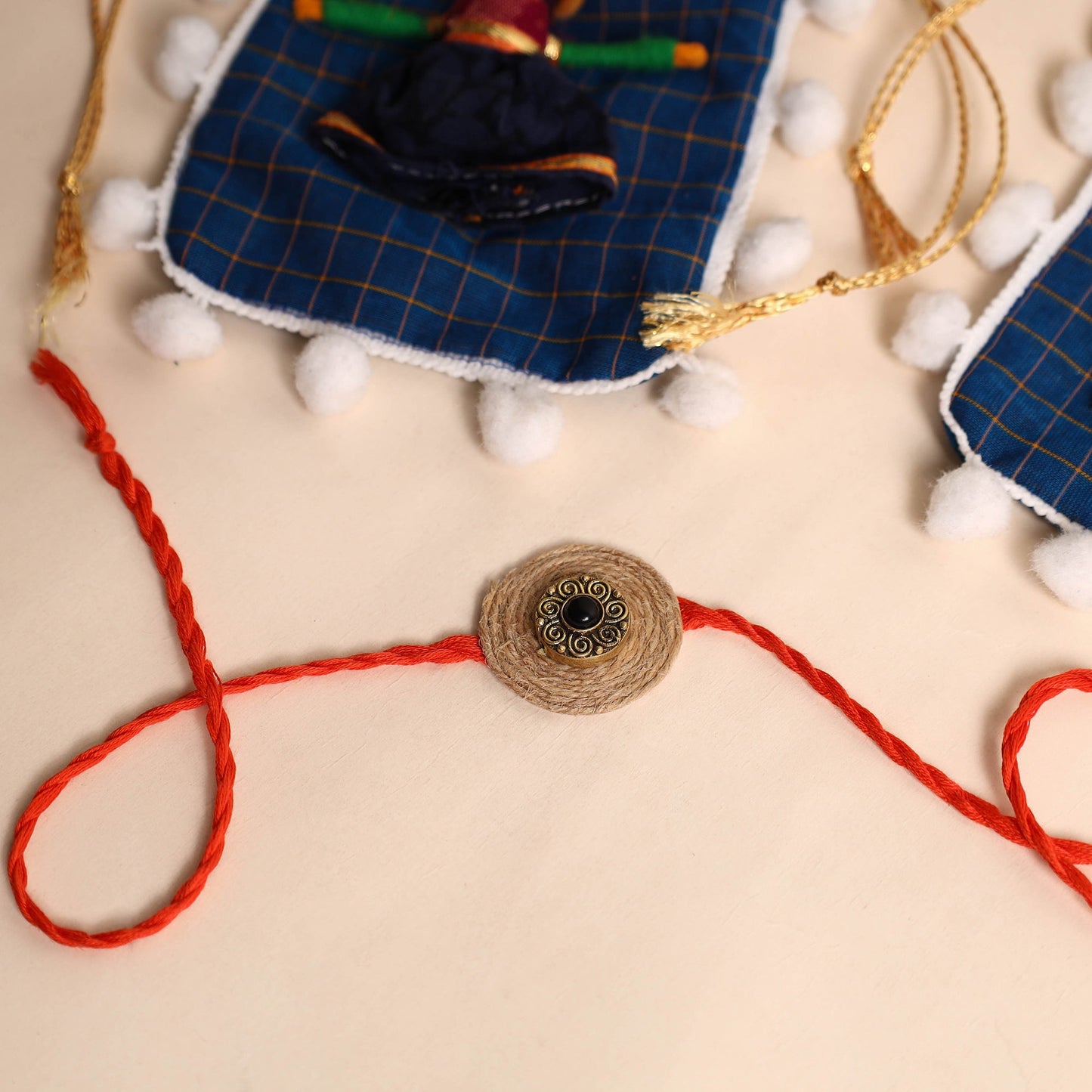Handmade GS Jute Rakhi (Set of 2)