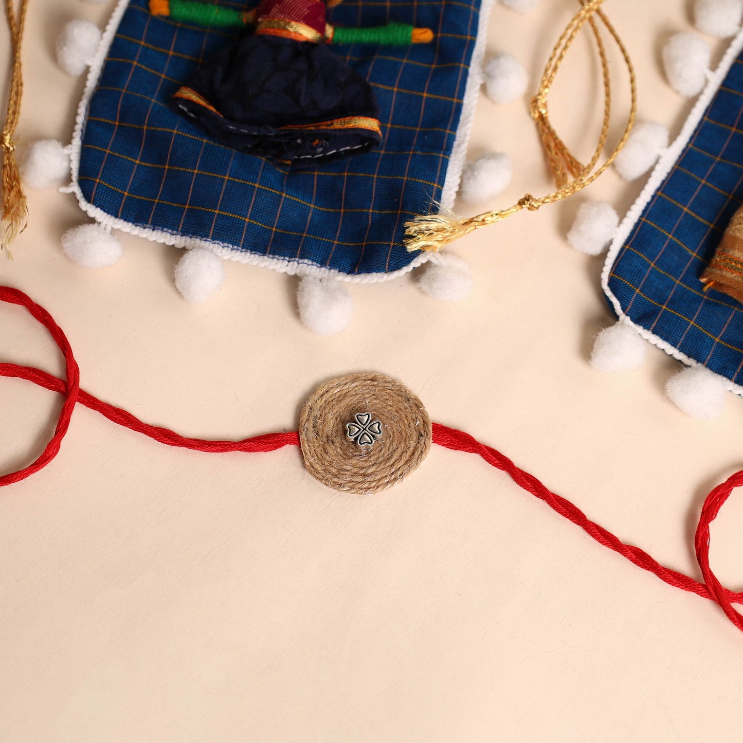 Handmade GS Jute Rakhi (Set of 2)