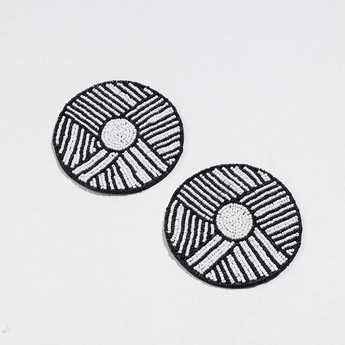 Handmade Hapur Bead Work Coasters