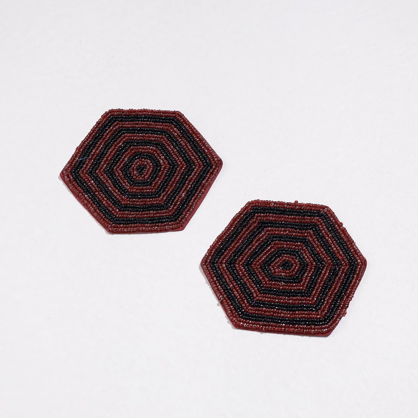 Handmade Hapur Bead Work Coasters
